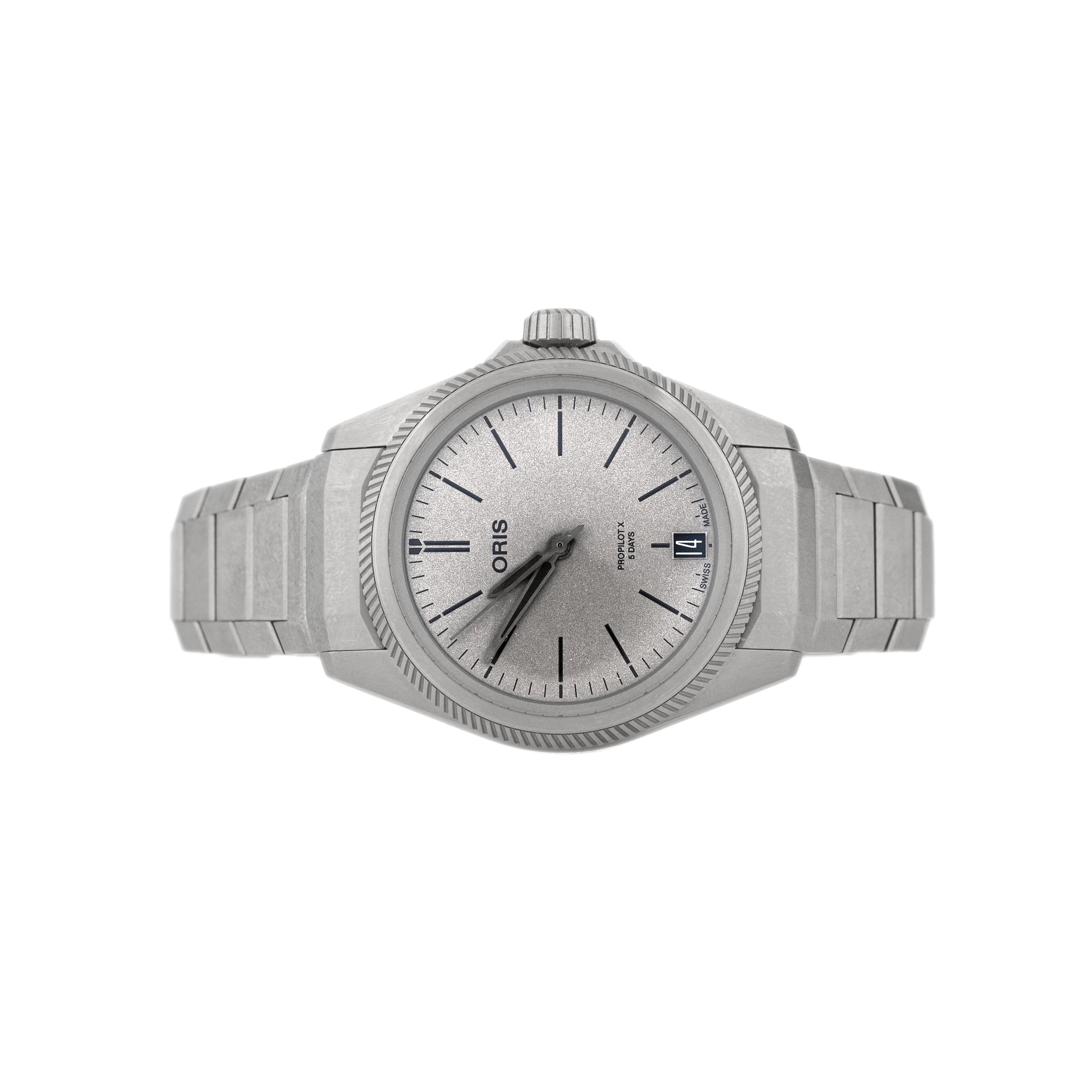 Oris ProPilot X Calibre 400 Titanium Gray Dial 39mm 01 400 7778 7153-0