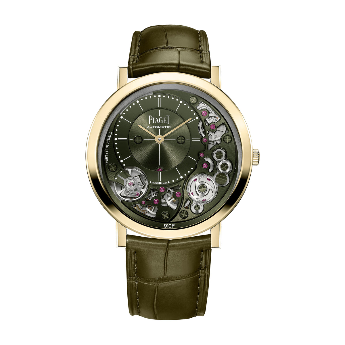 Piaget Altiplano Ultimate Automatic Watch, 41mm Green Dial, G0A50126