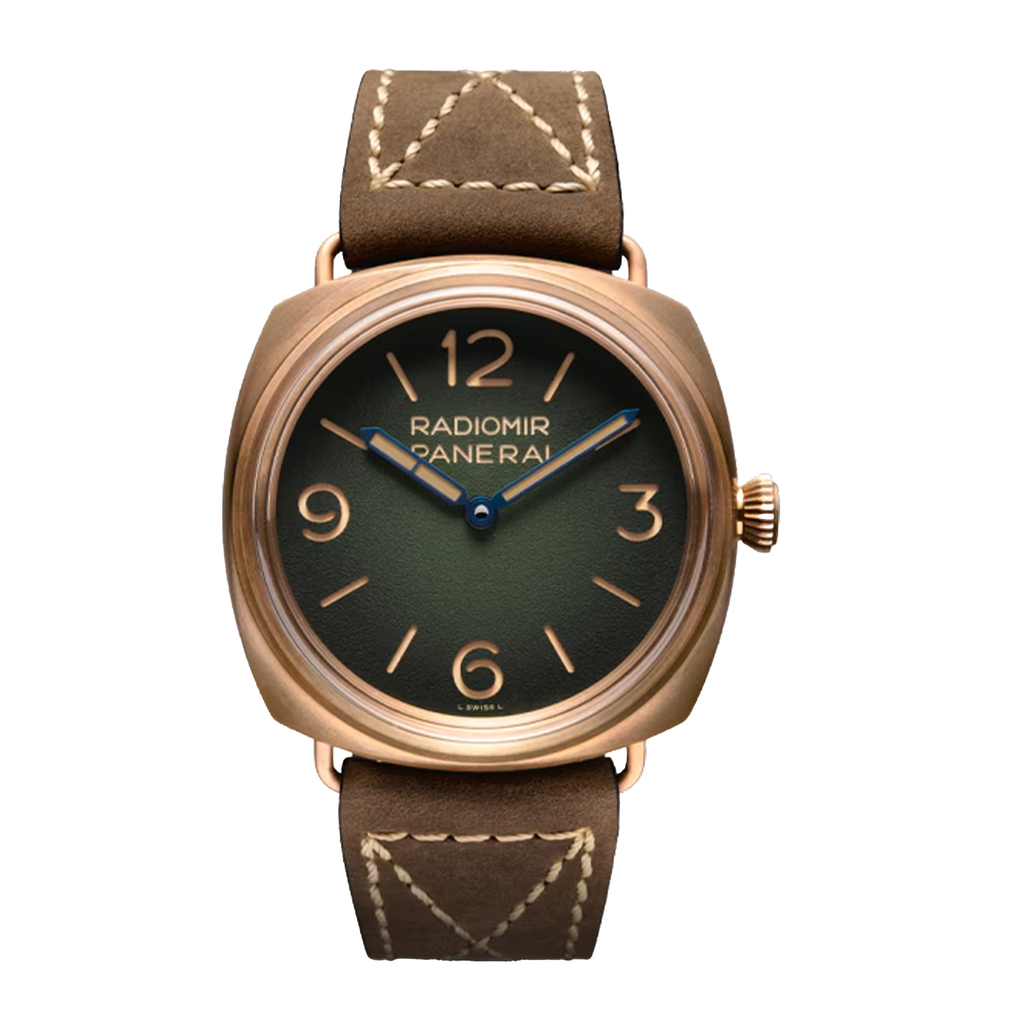 Panerai Radiomir Bronzo Watch, 47mm Green Dial, PAM00760