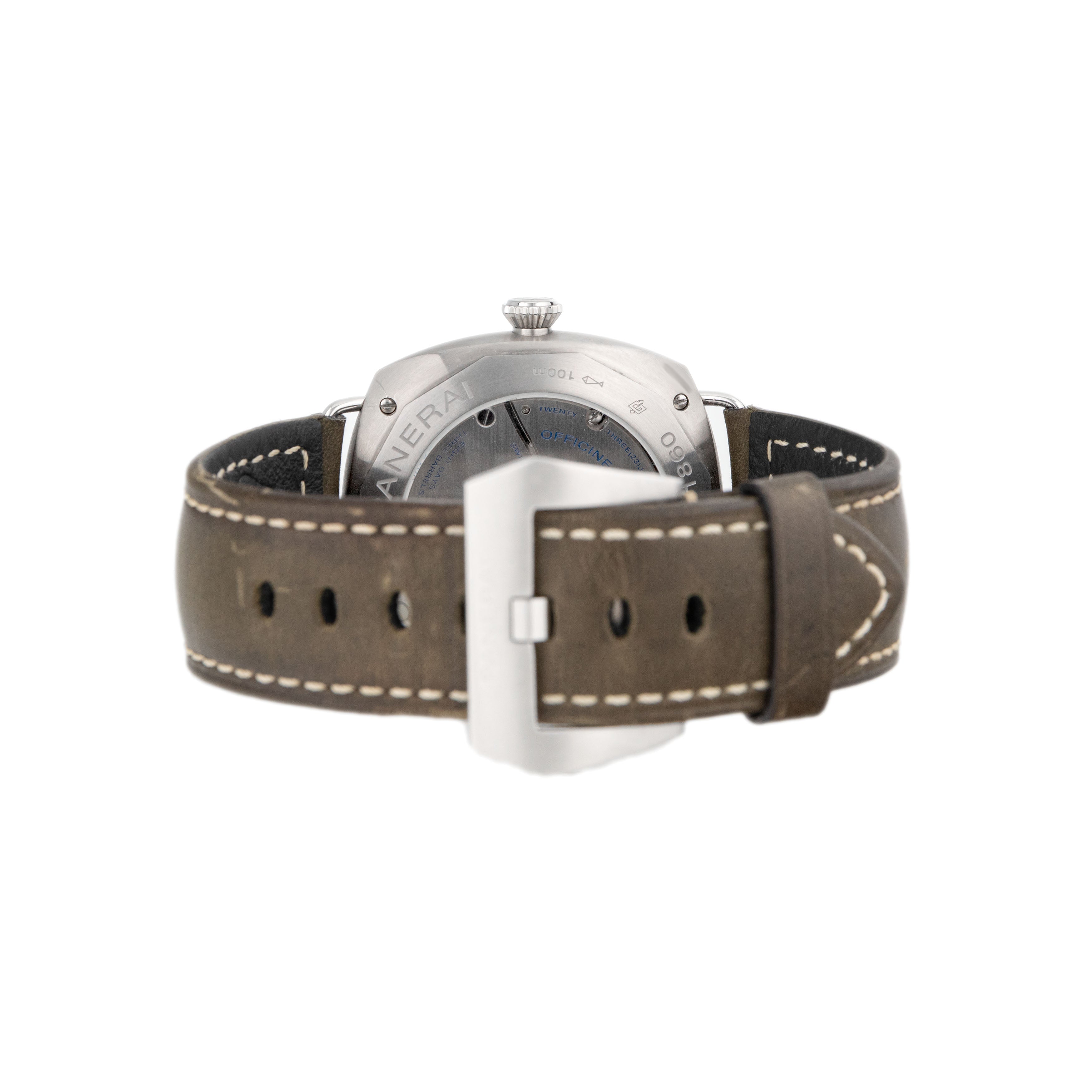 Panerai Radiomir 8 Days Titanio Titanium Black Dial 45mm PAM00346 Full