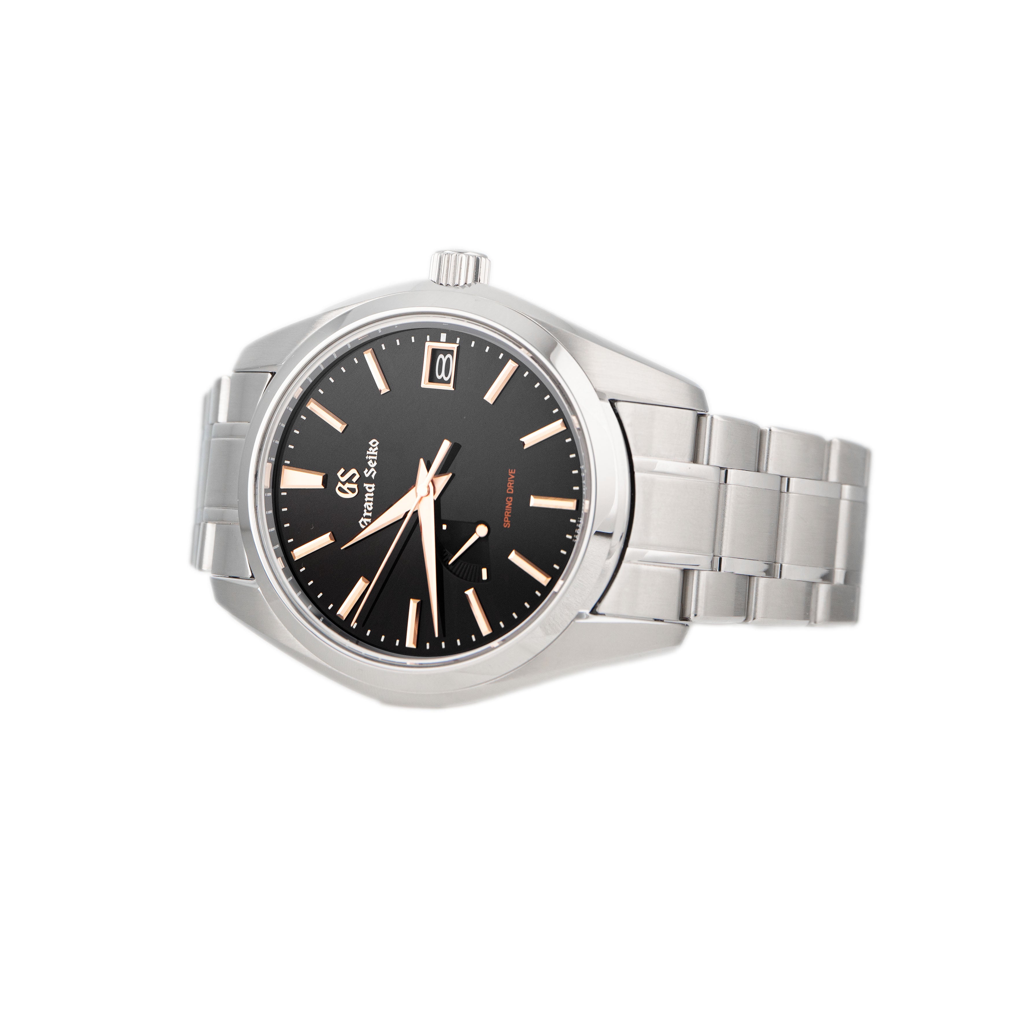 Grand Seiko Heritage Collection Stainless Steel Black Dial