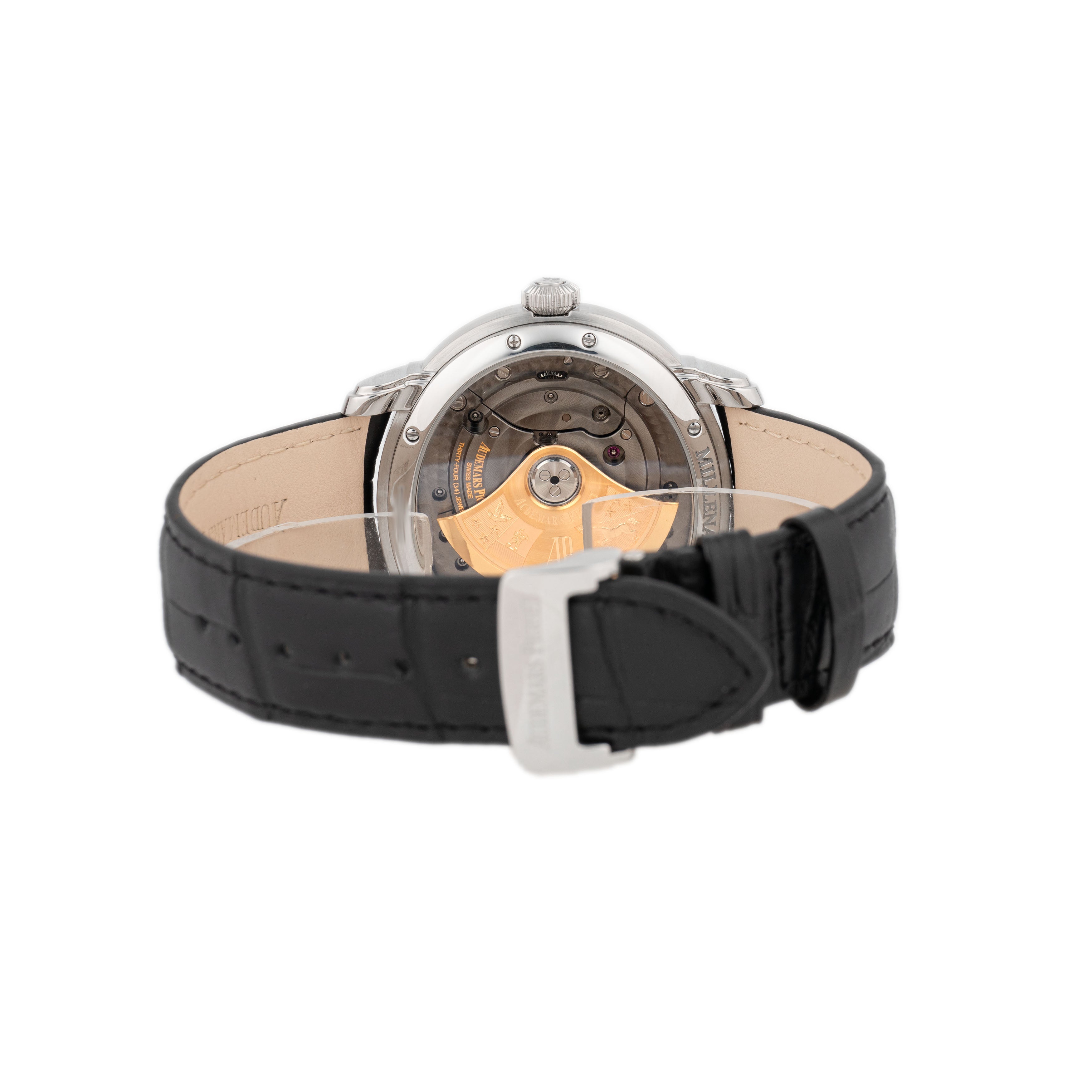 Audemars Piguet Millenary Stainless Steel Skeleton Dial