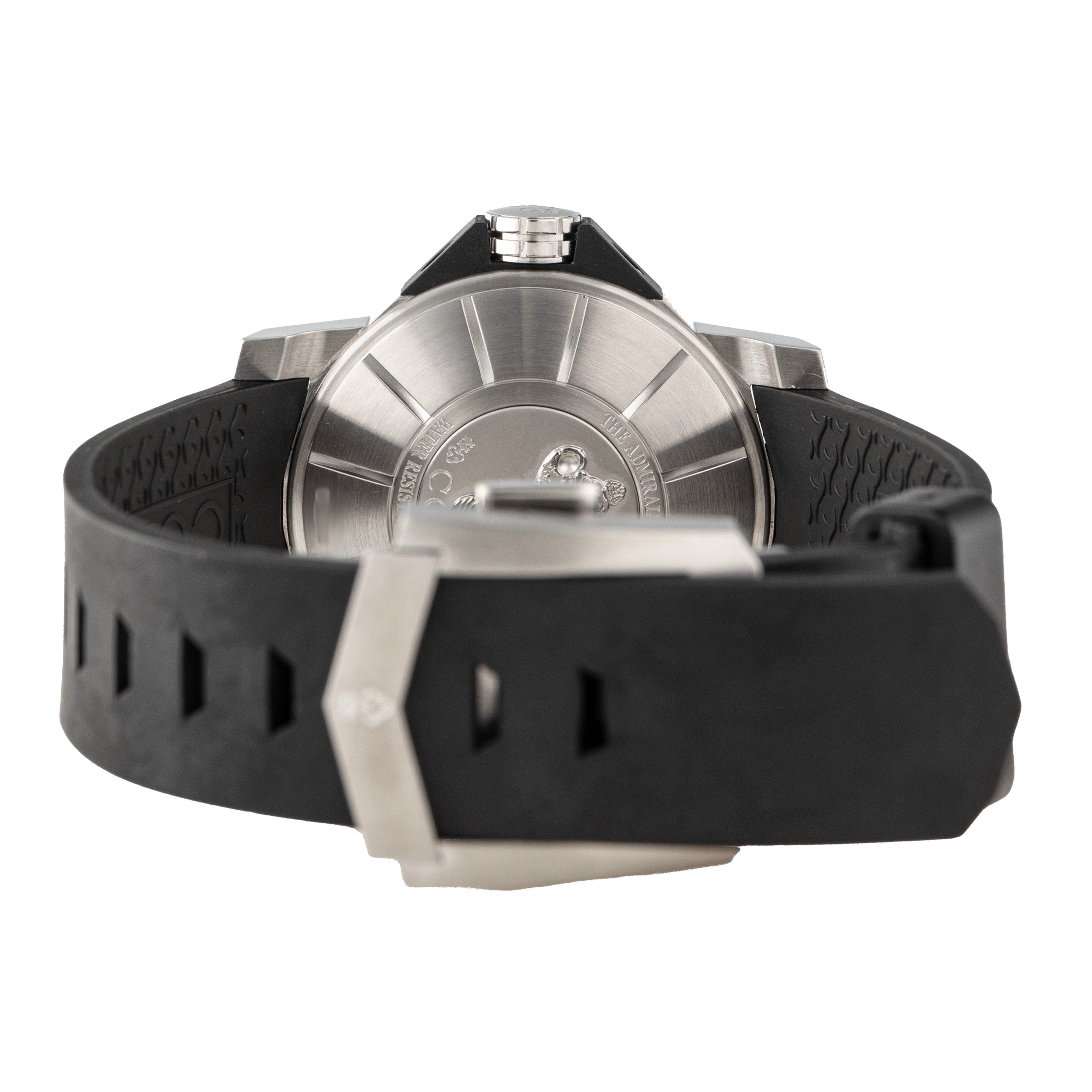 Corum Admiral's Cup Stainless Steel Black Dial 40mm 01.0010 Full Set