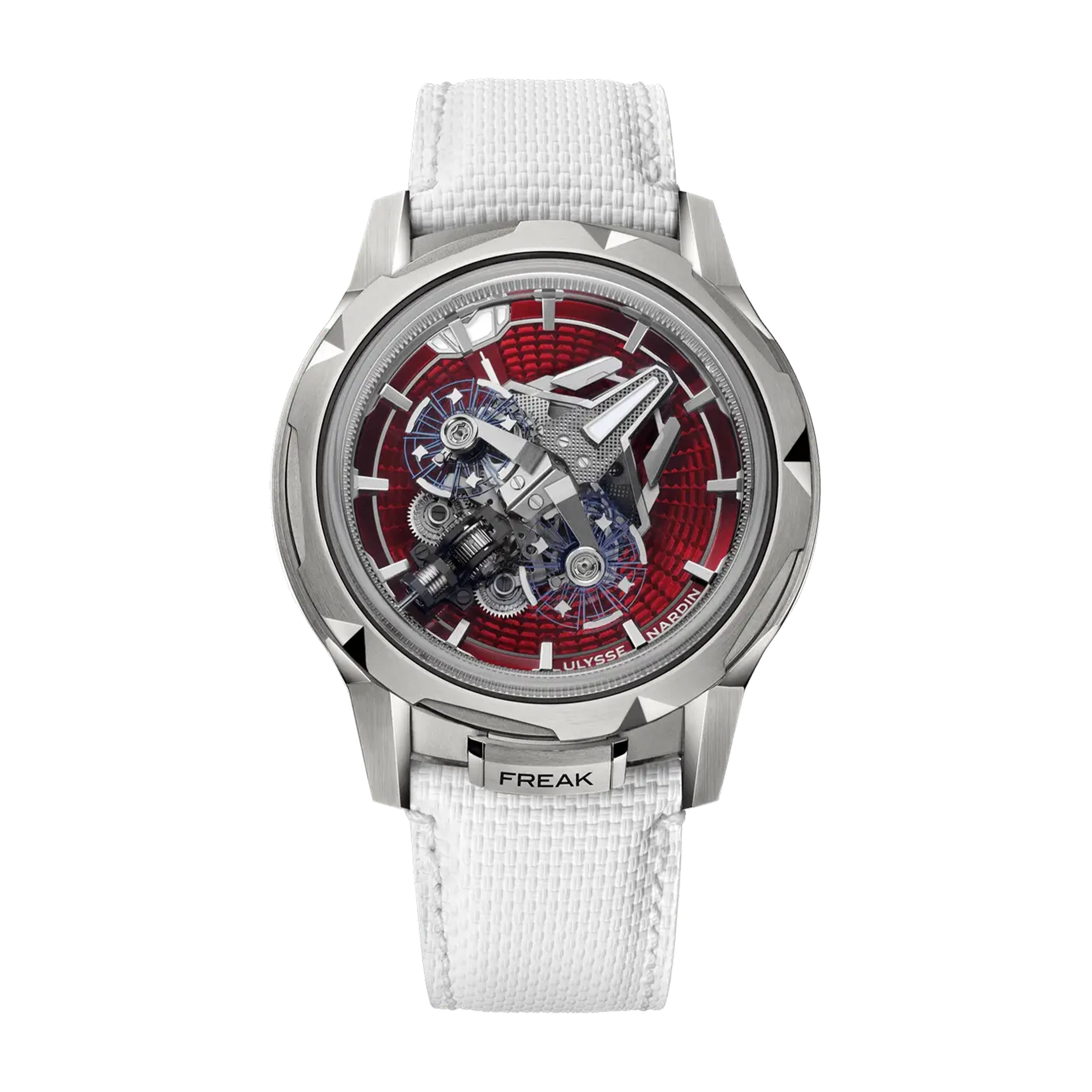 Ulysse Nardin Freak [S ENAMEL] Watch, 45mm Red Dial, 2513-500LE-6AE-RED/3A