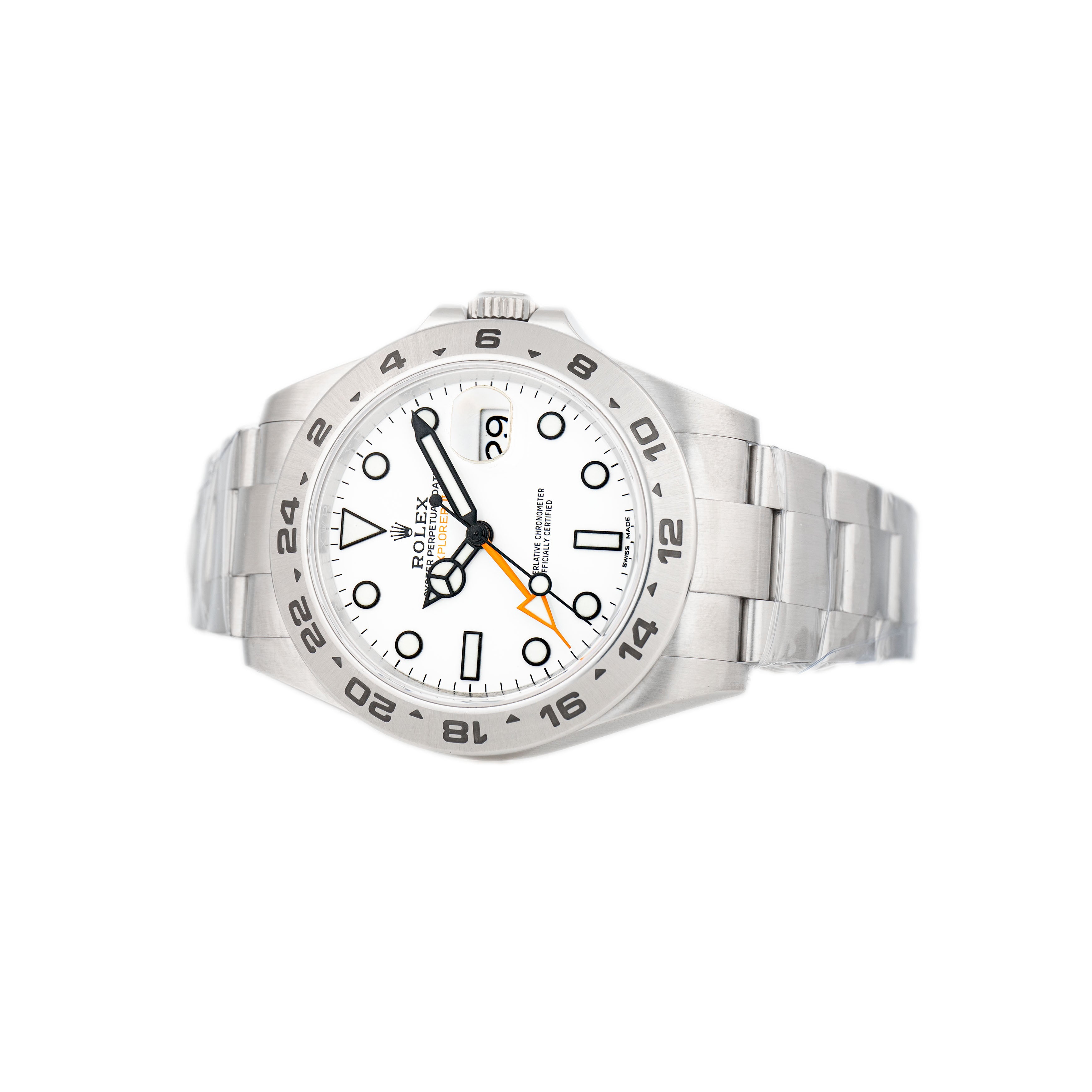 Rolex Explorer II Stainless Steel White Polar Dial 42mm 216570