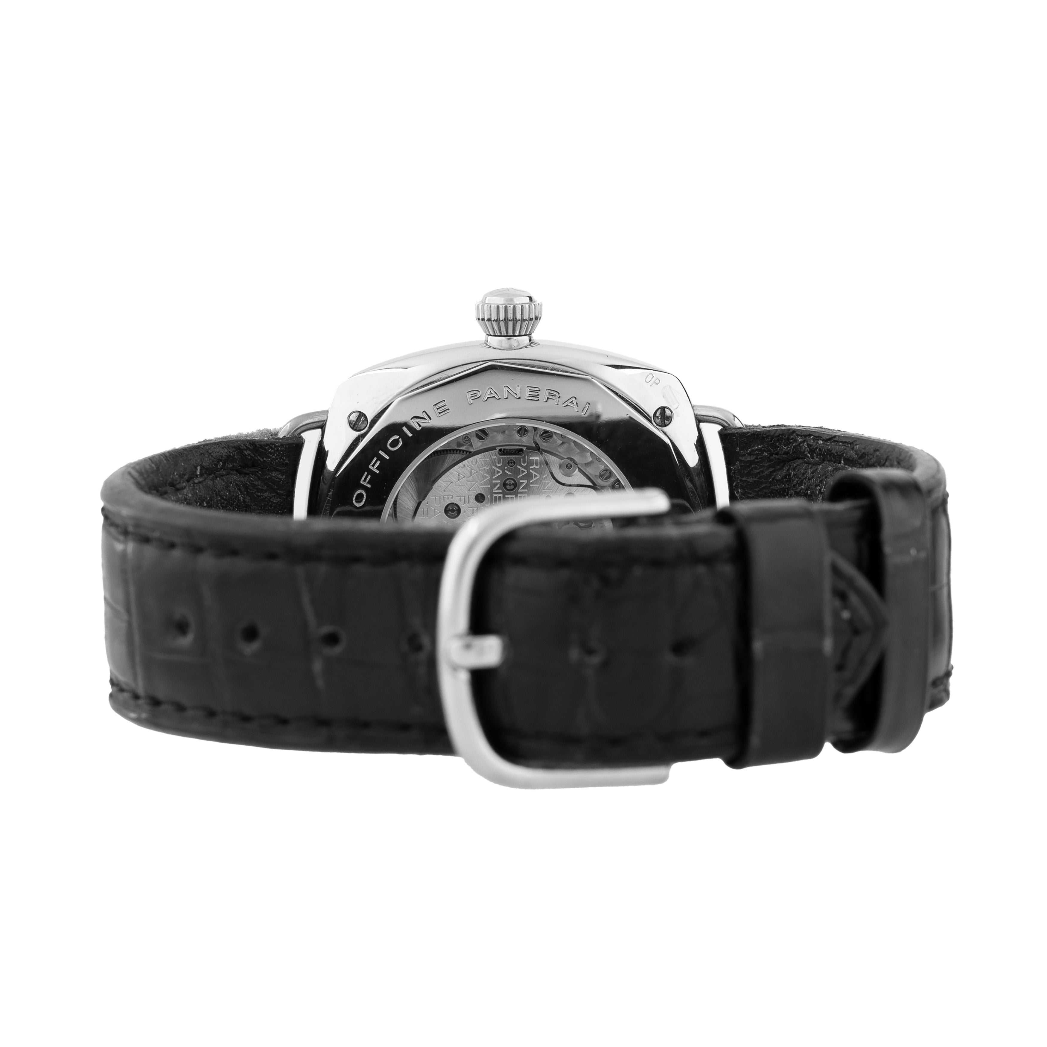 Panerai Radiomir White Gold Black Dial 40mm Pam00062 Full Set