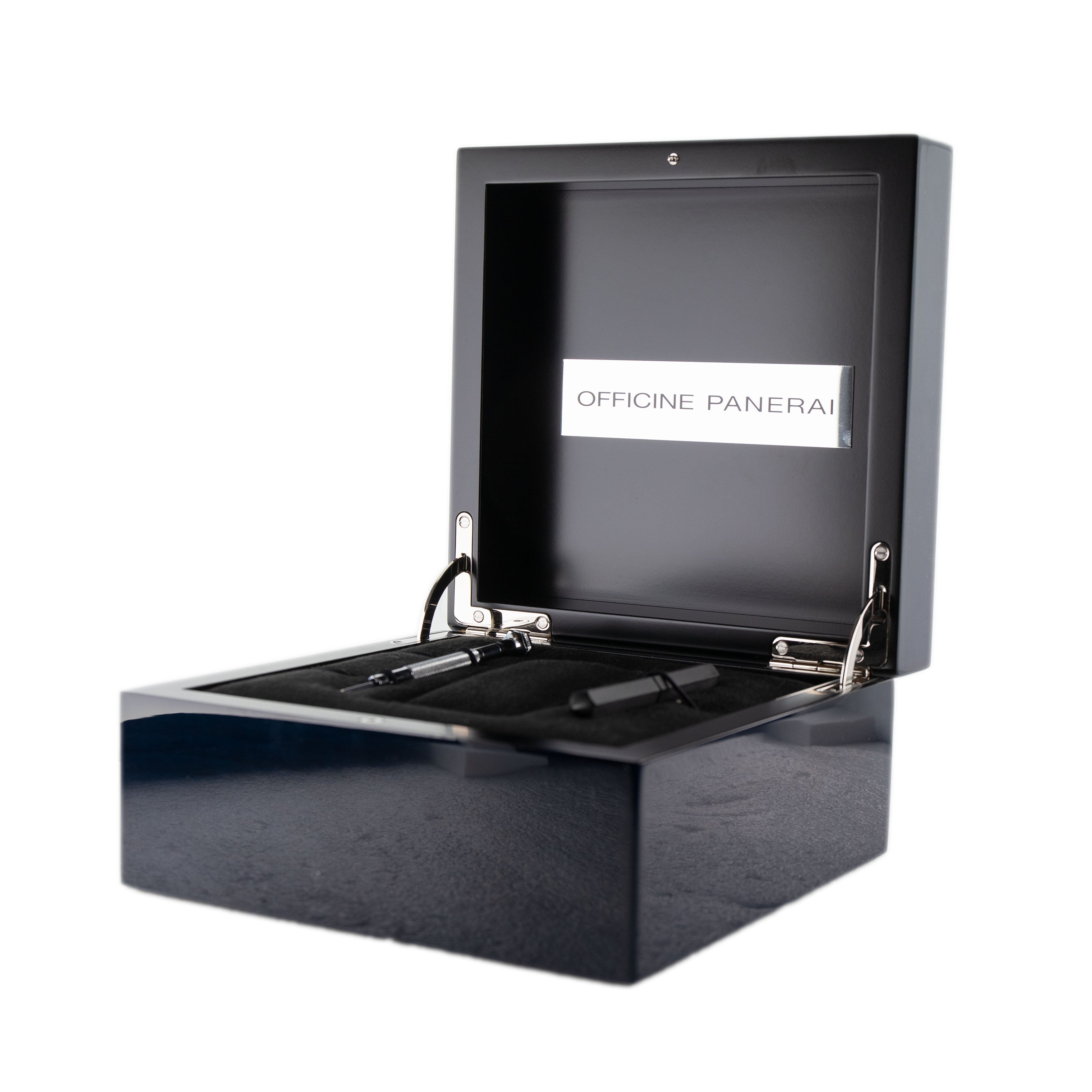 Panerai Luminor 1950 10 Days GMT Stainless Steel Blue Dial 44mm Pam00986 Full Set