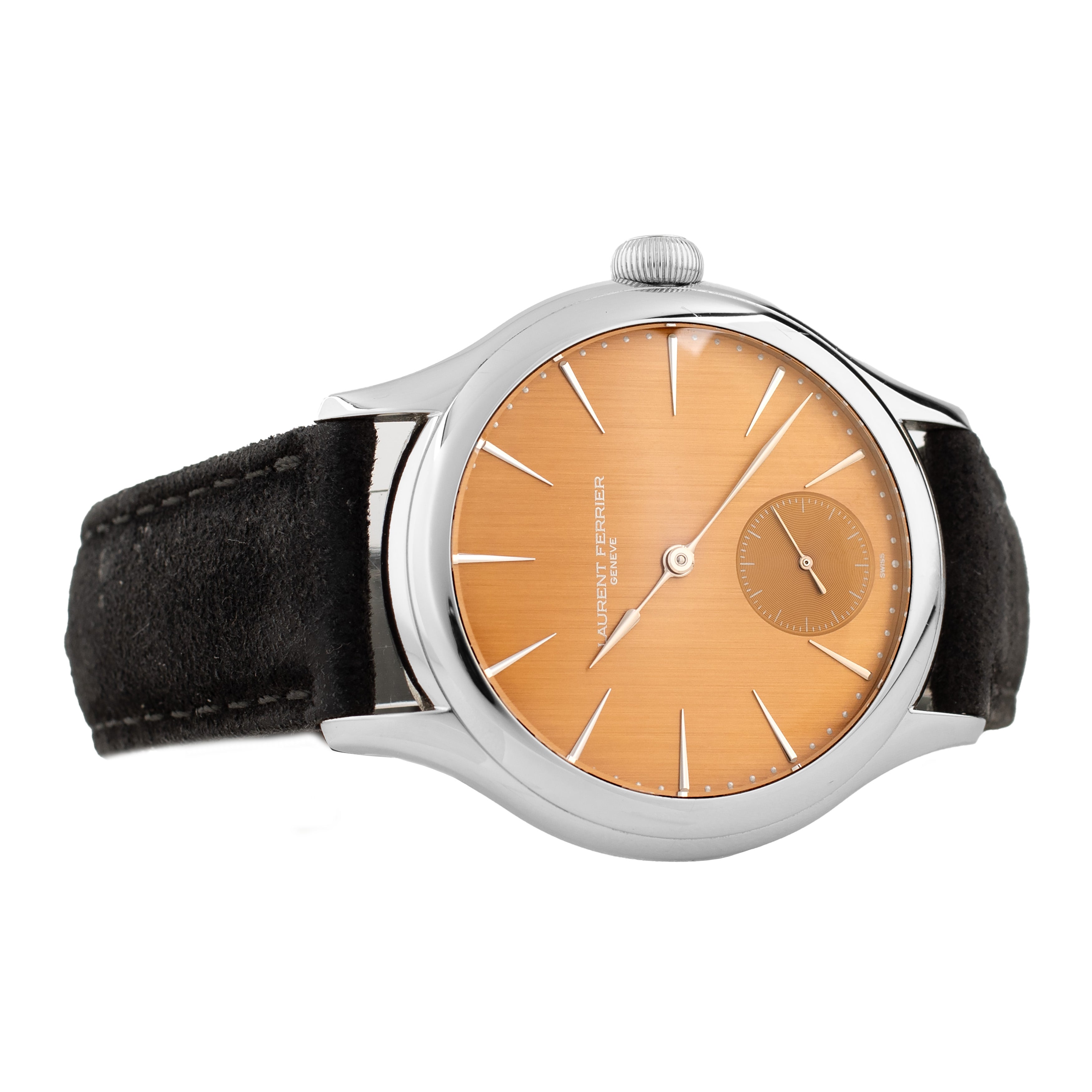 Laurent Ferrier Classic Micro Rotor Autumn White Gold Salmon Dial