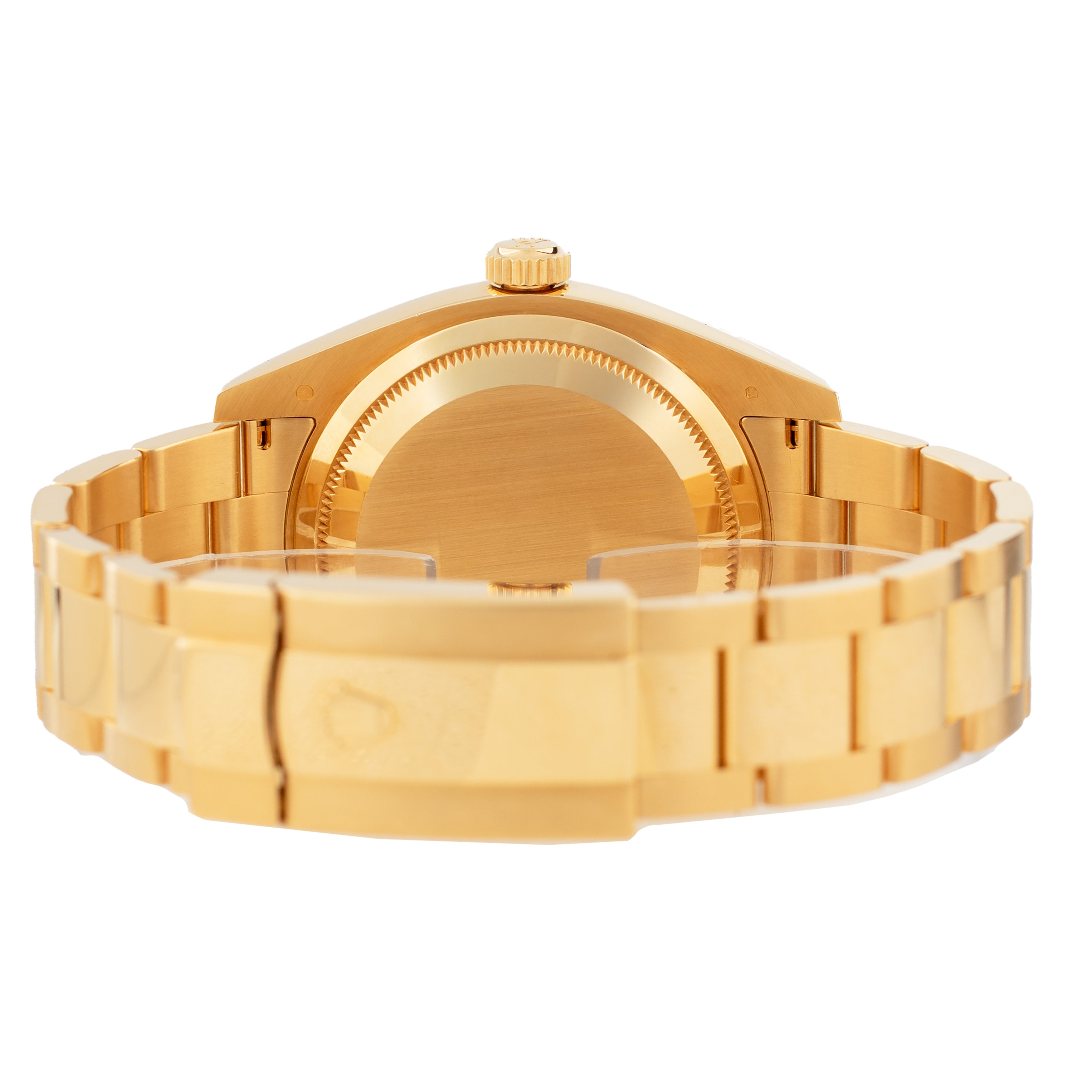 Rolex Sky-Dweller Yellow Gold  Gold Dial Oyster Bracelet 42mm 326938 Full Set