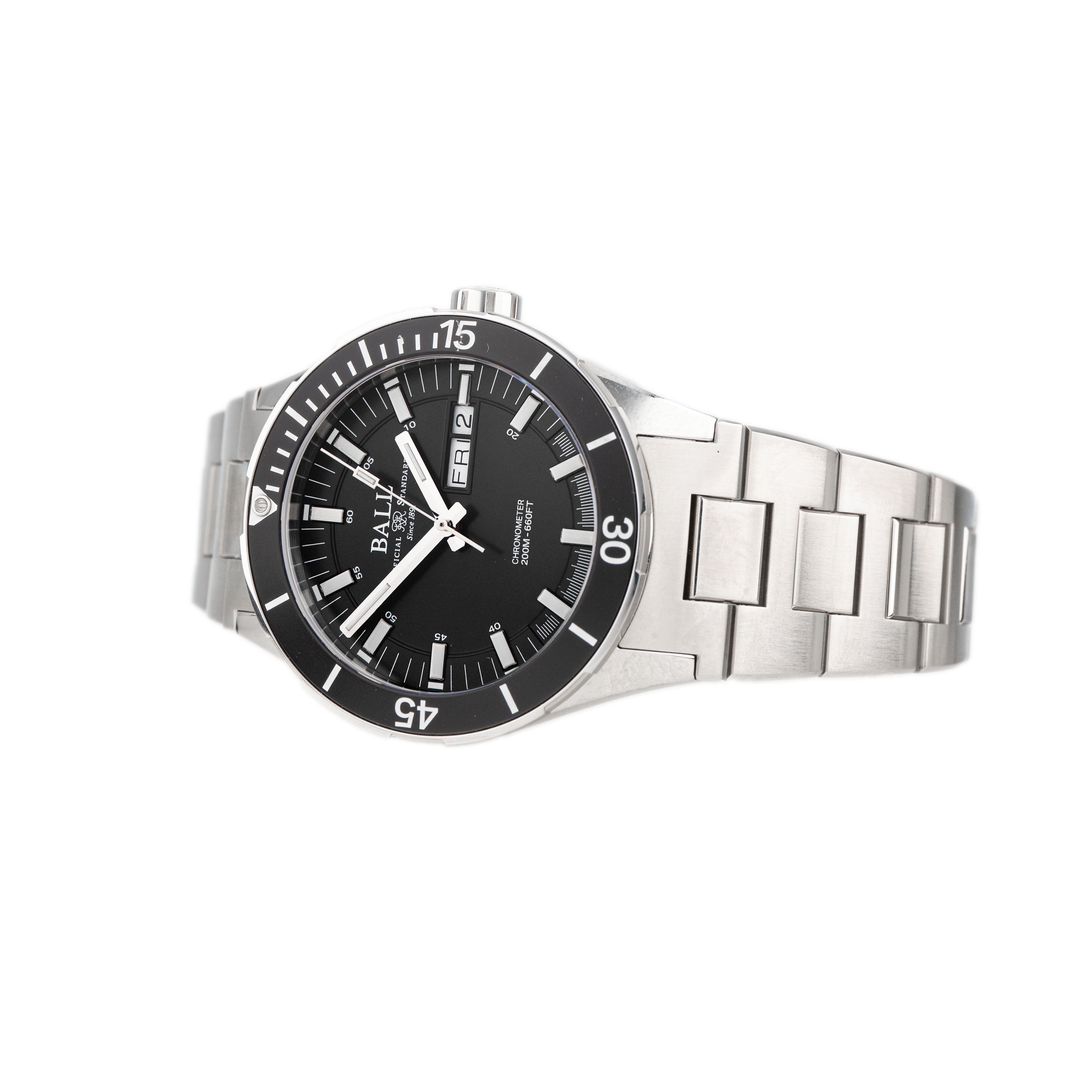 Ball Roadmaster Challenger 18 Stainless Steel Blue Dial 40mm DM3050B-S1CJ-BE Full Set