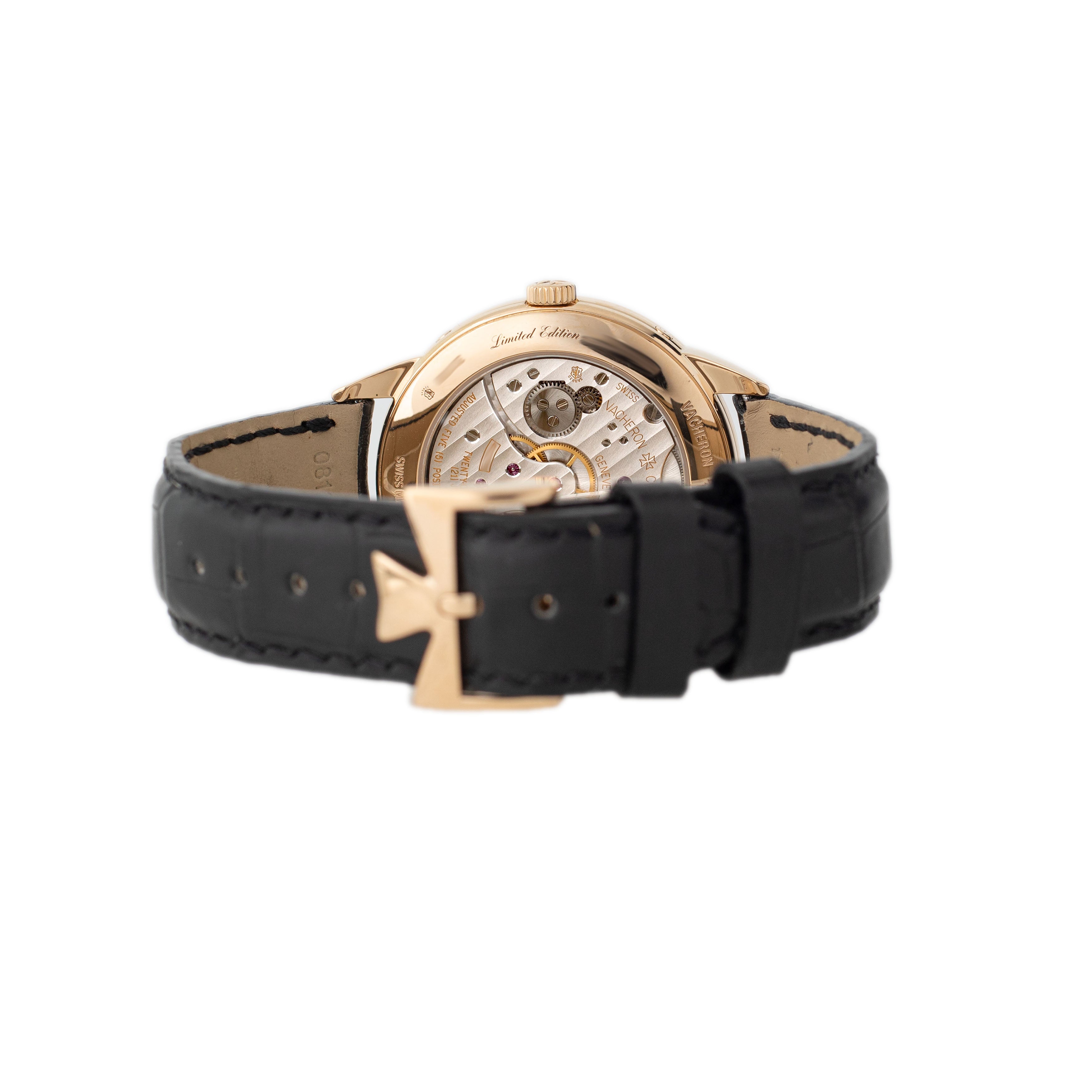 Vacheron Constantin Historiques Triple Calendar Rose Gold Silver 40mm 3100V/000R-B359 Full Set