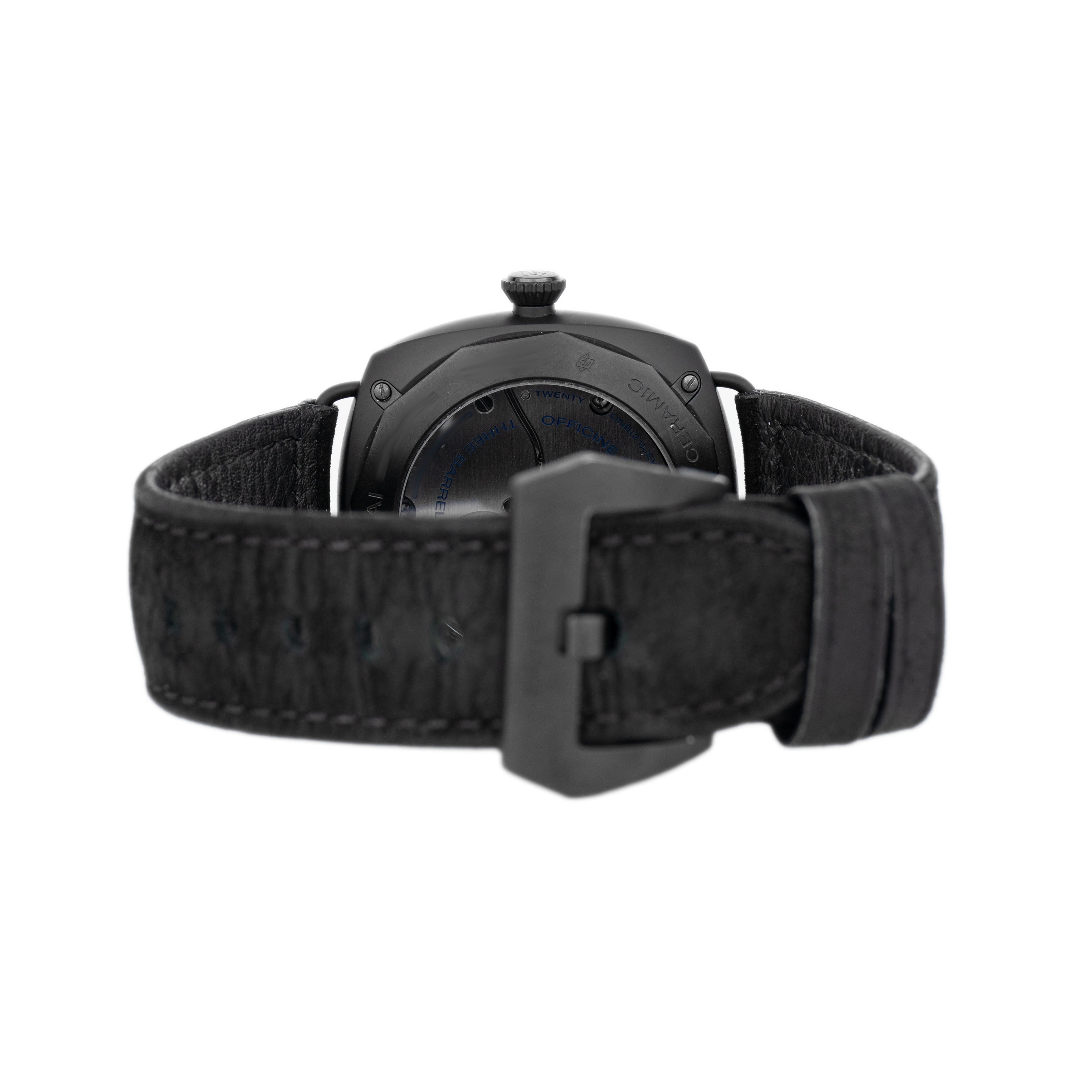 Panerai Radiomir Ceramica 8 Days Ceramic Black Dial 45mm PAM00384 Full
