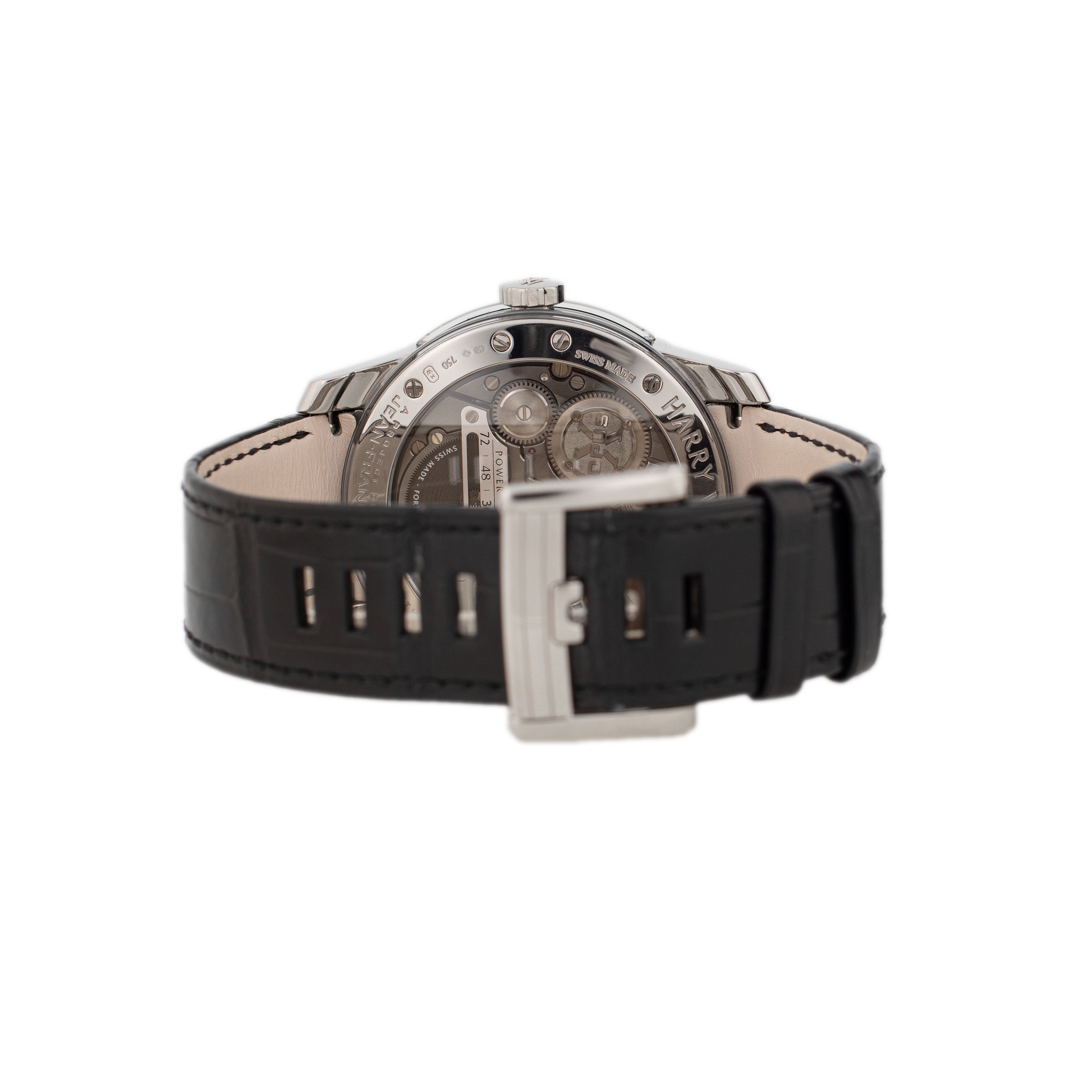 Harry Winston Opus X White Gold Black Dial 46mm 500/MMJFMWL.K Full Set