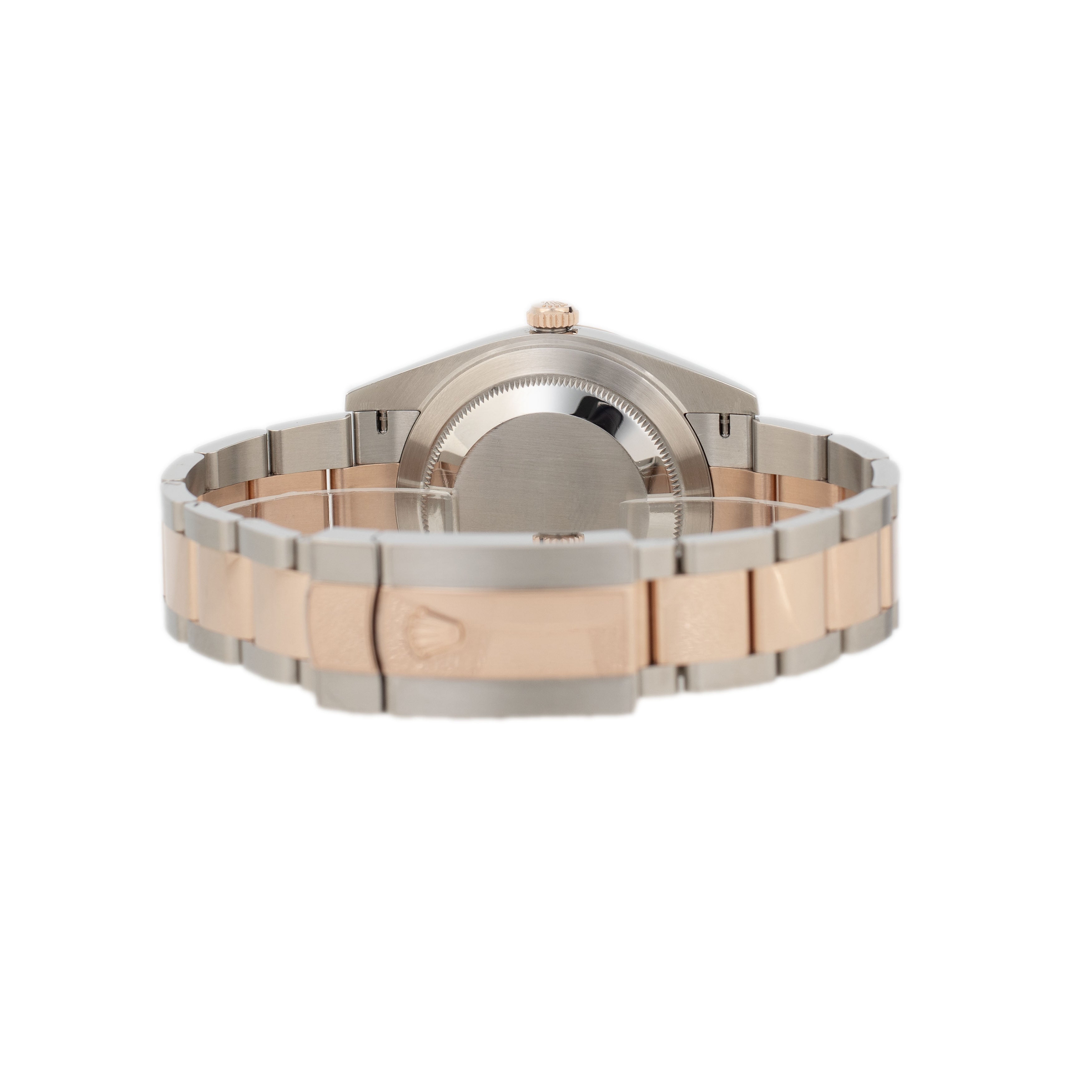 Rolex Datejust 41 Stainless Steel Rose Gold Sundust Dial 41mm 126331