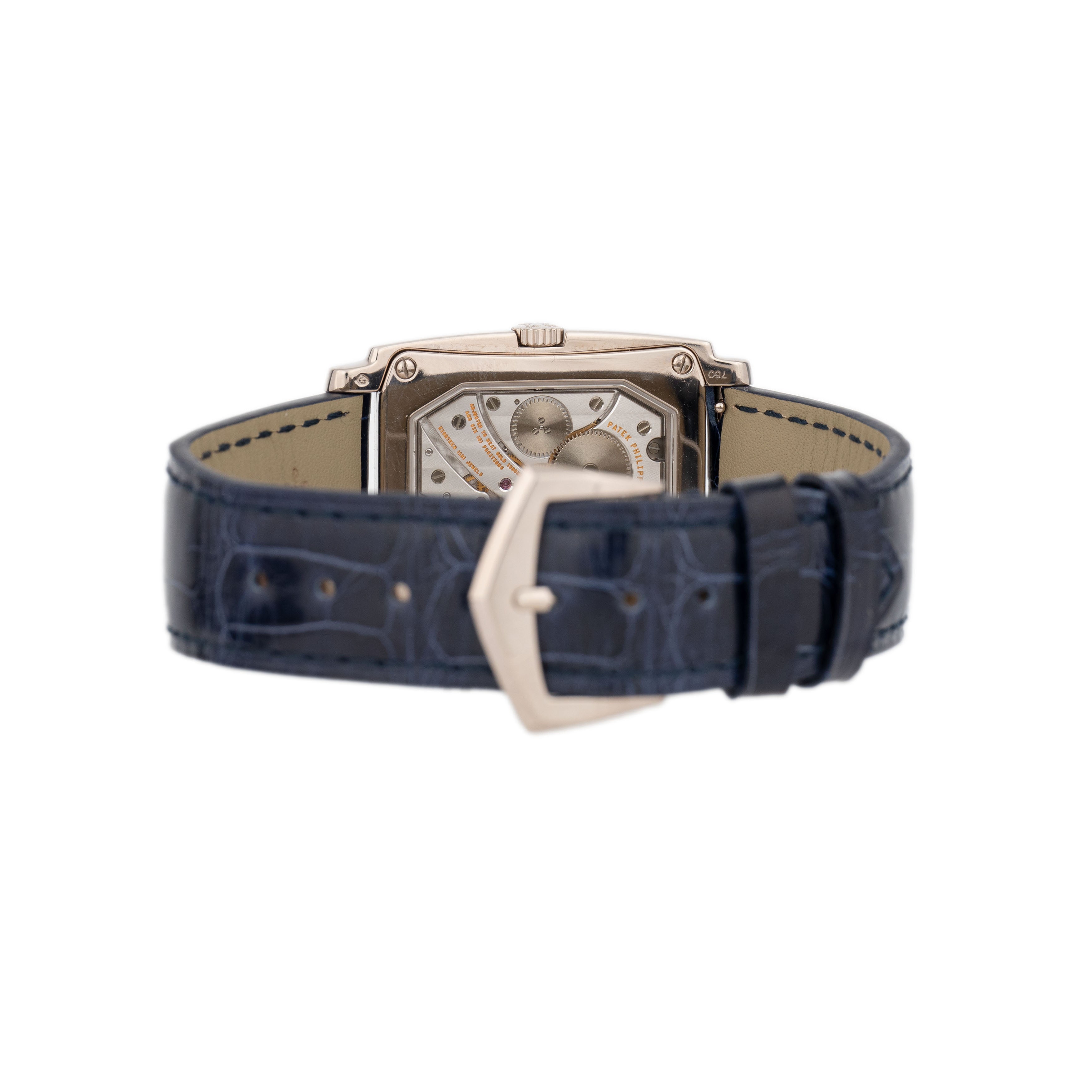 Patek Philippe Gondolo White Gold Blue Dial 43X33mm 5124G-011