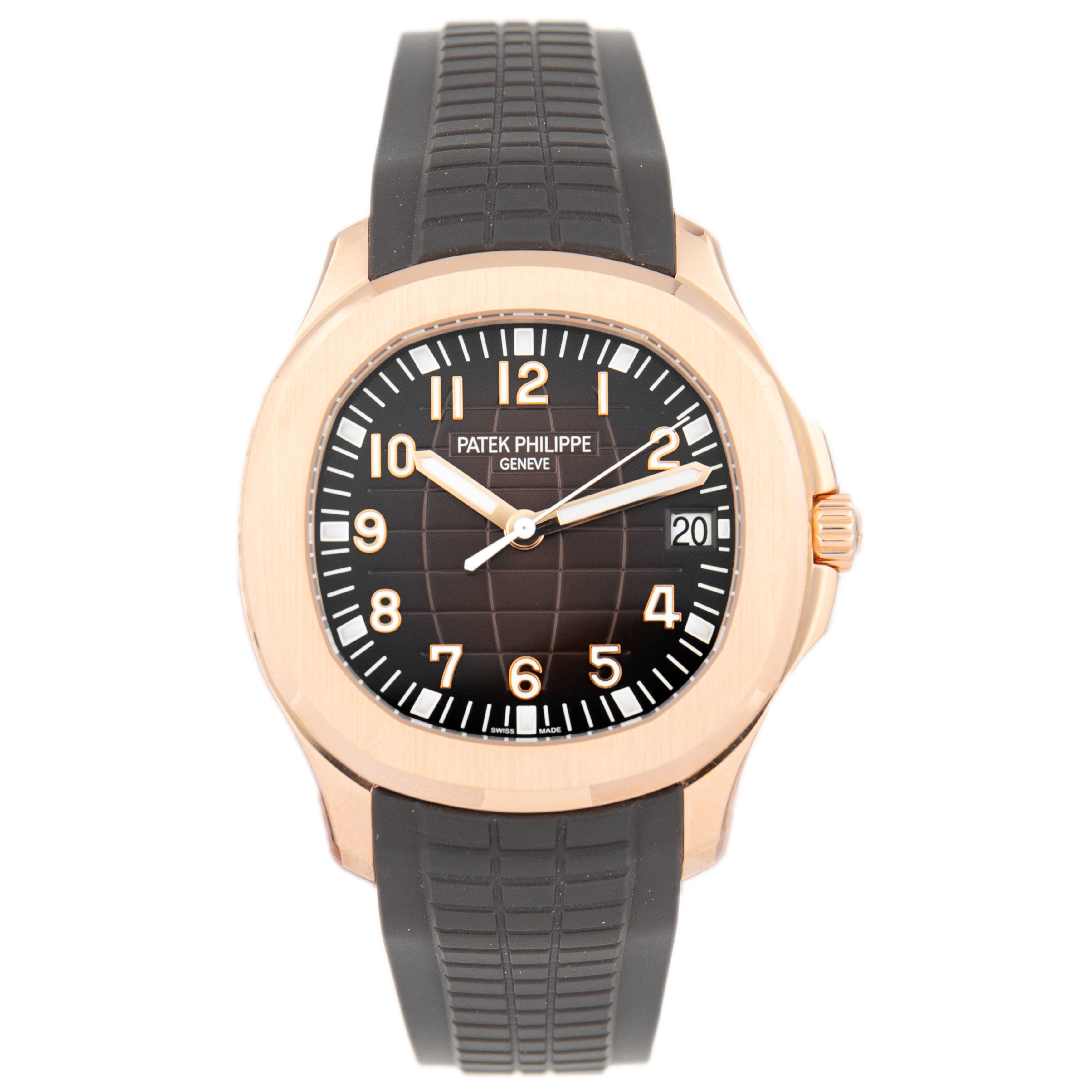 Patek Philippe Aquanaut Rose Gold Brown Dial 40.8mm 5167R-001 Full Set