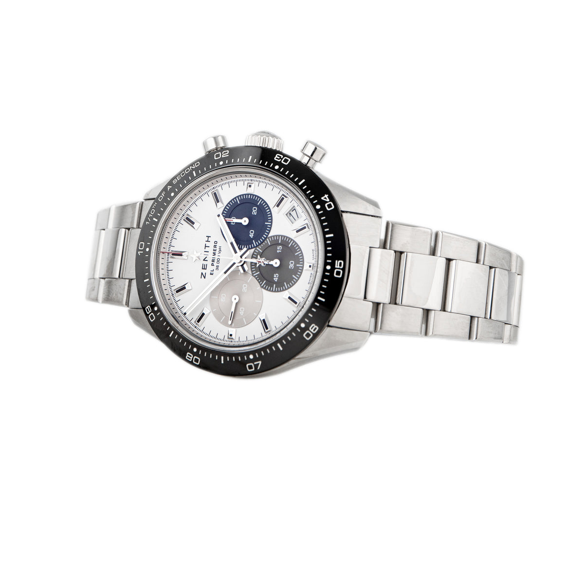 Zenith Chronomaster Sport Stainless Steel White Dial 41mm 03.3100.3600/69.M3100  Full Set
