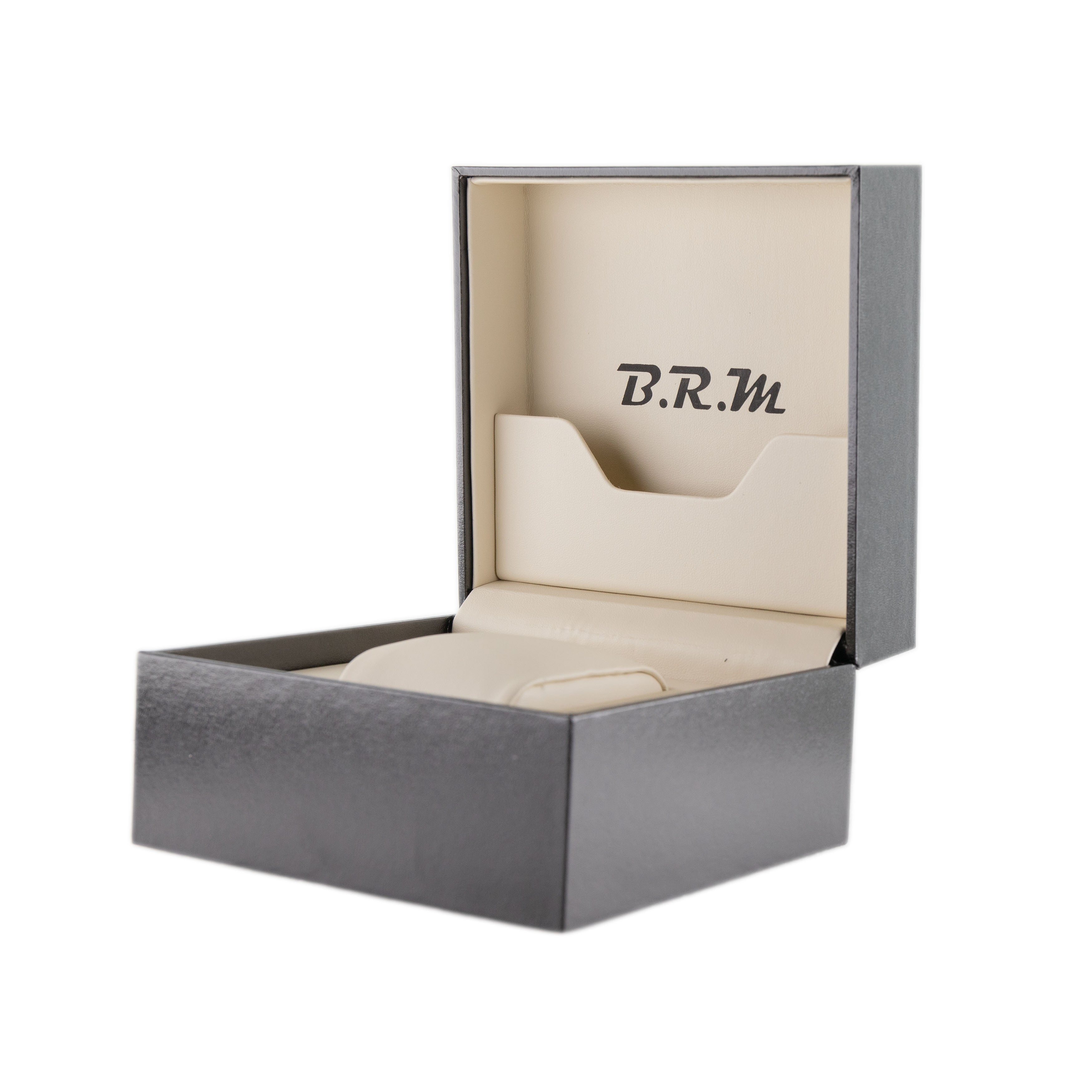 B.R.M Racing Stainless Steel Silver Dial 44mm V12-44 Full Set