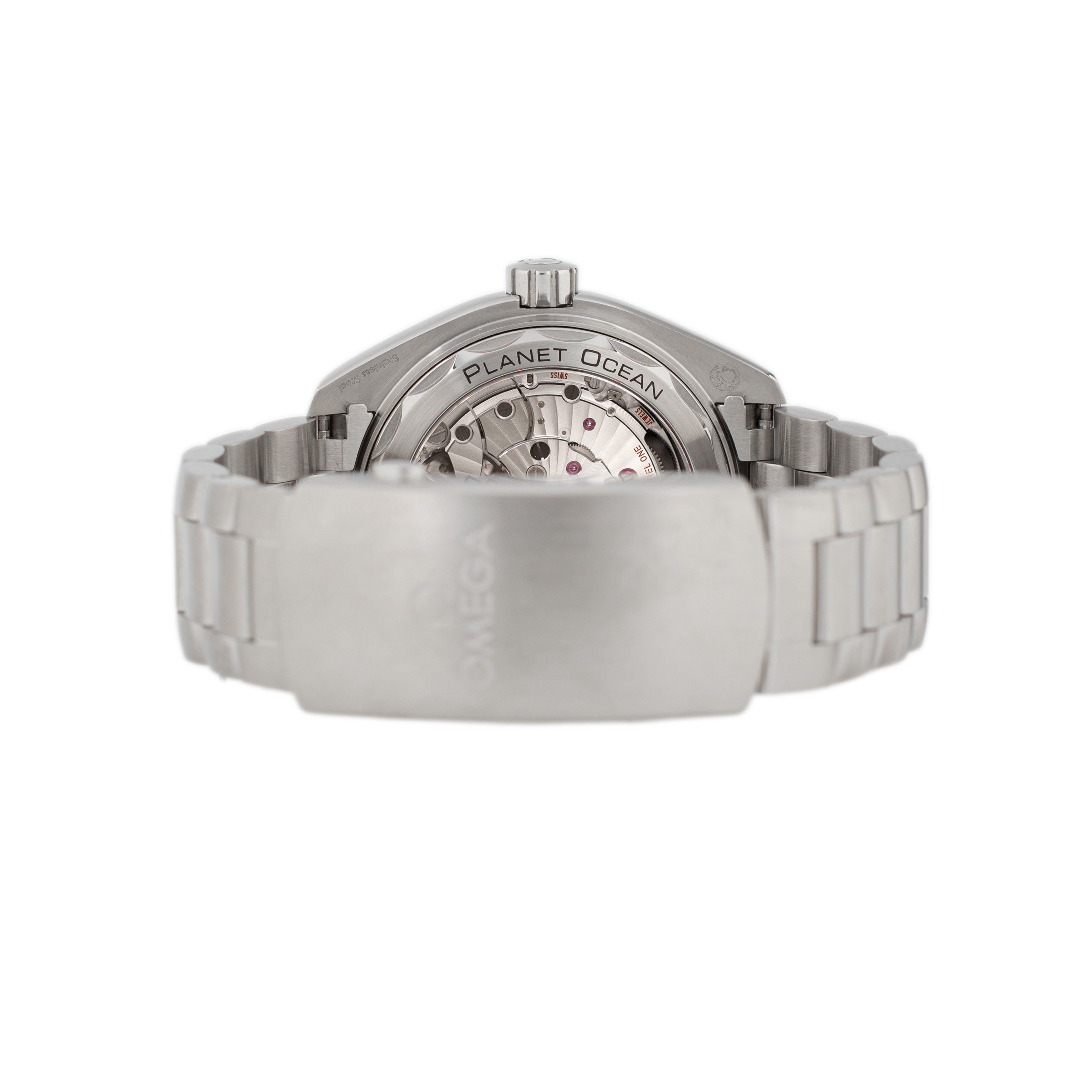 Omega Seamaster Planet Ocean 600M Stainless Steel Blue Dial 43.5mm 215.30.44.21.03.001 Full Set