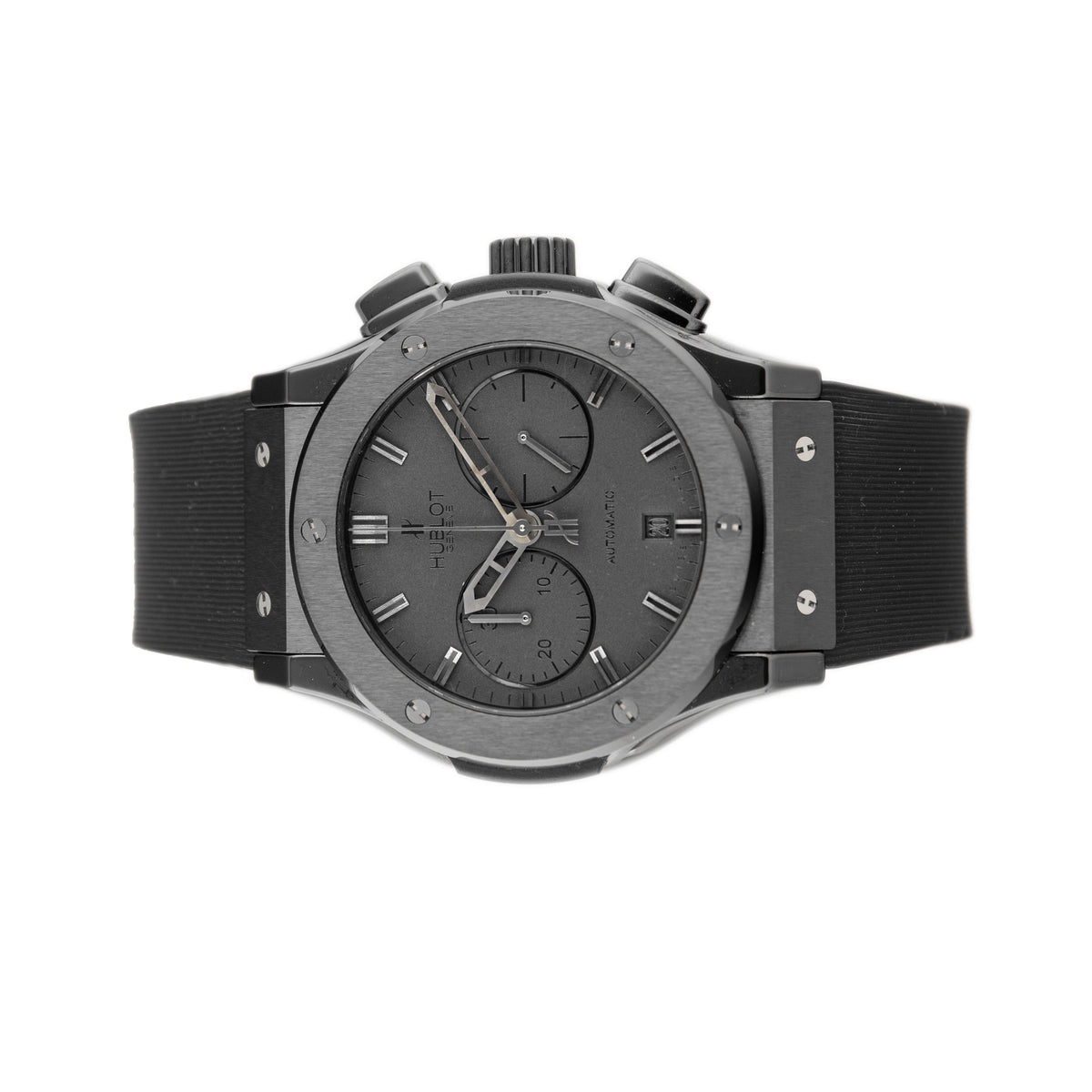 Hublot Classic Fusion Chronograph Black Magic Ceramic Black Dial 42mm