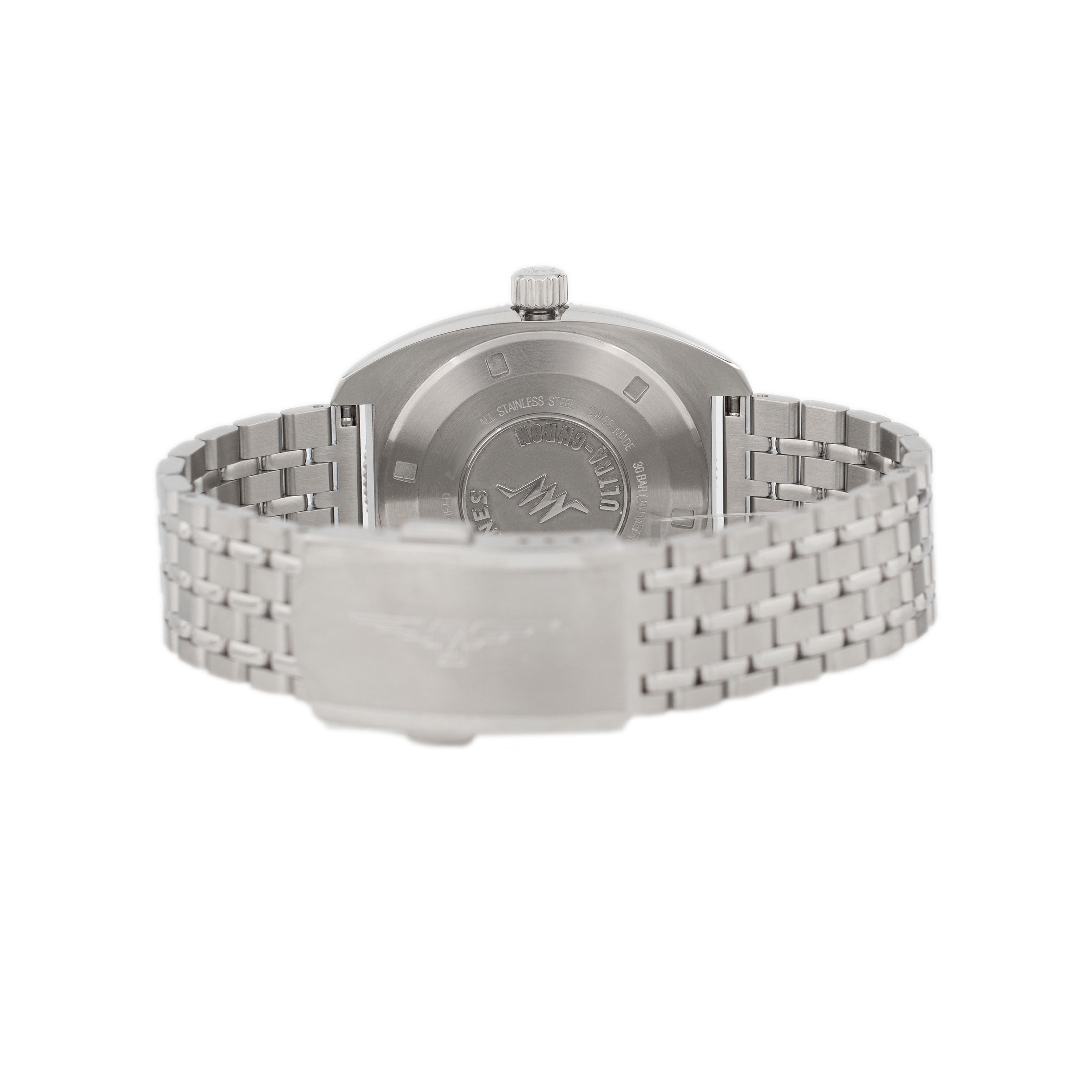 Longines Heritage Ultra-Chron Stainless Steel Black Dial 43mm L2.836.4.52.6