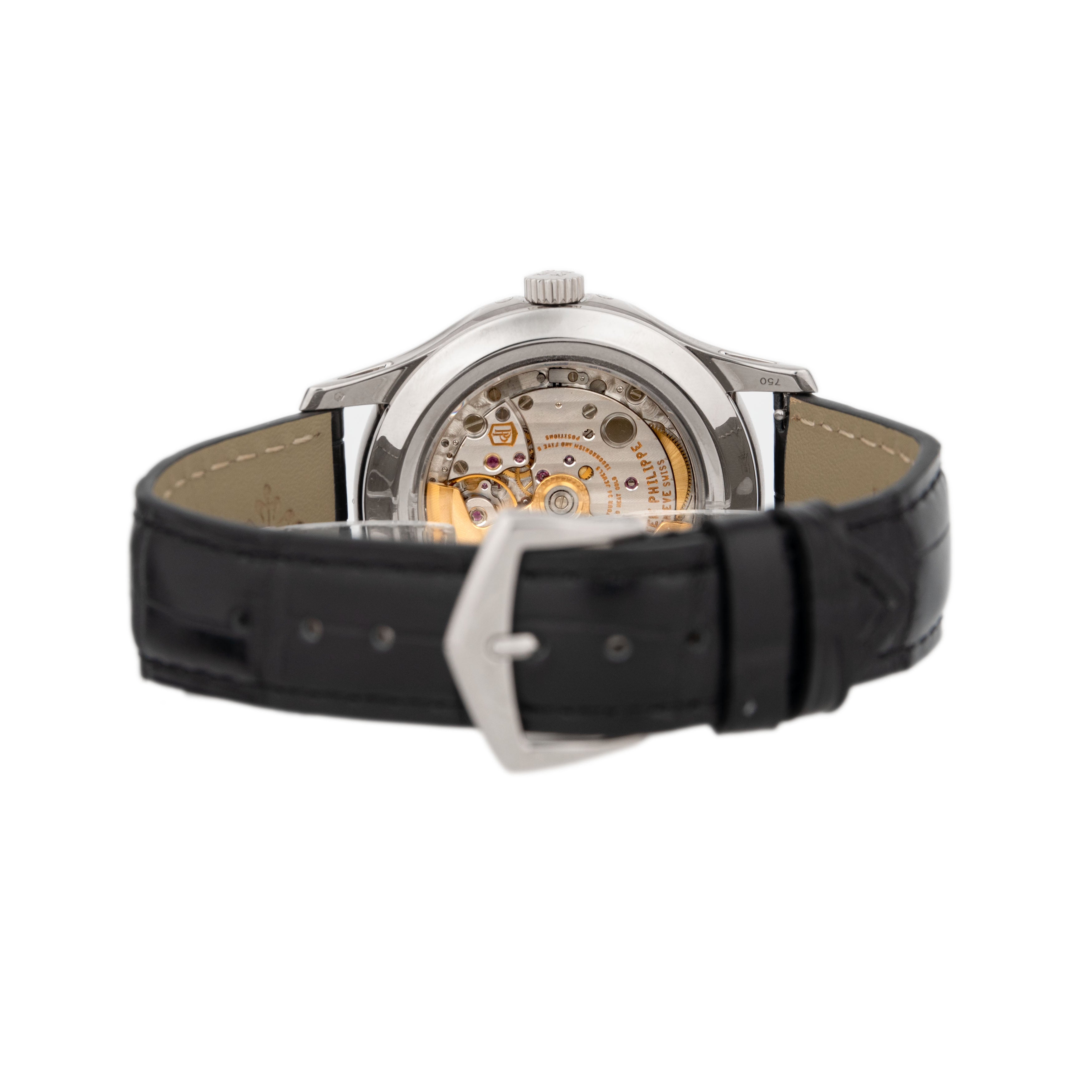 Patek Philippe Complications Annual Calendar White Gold Gray Dial 40mm 5205G-001