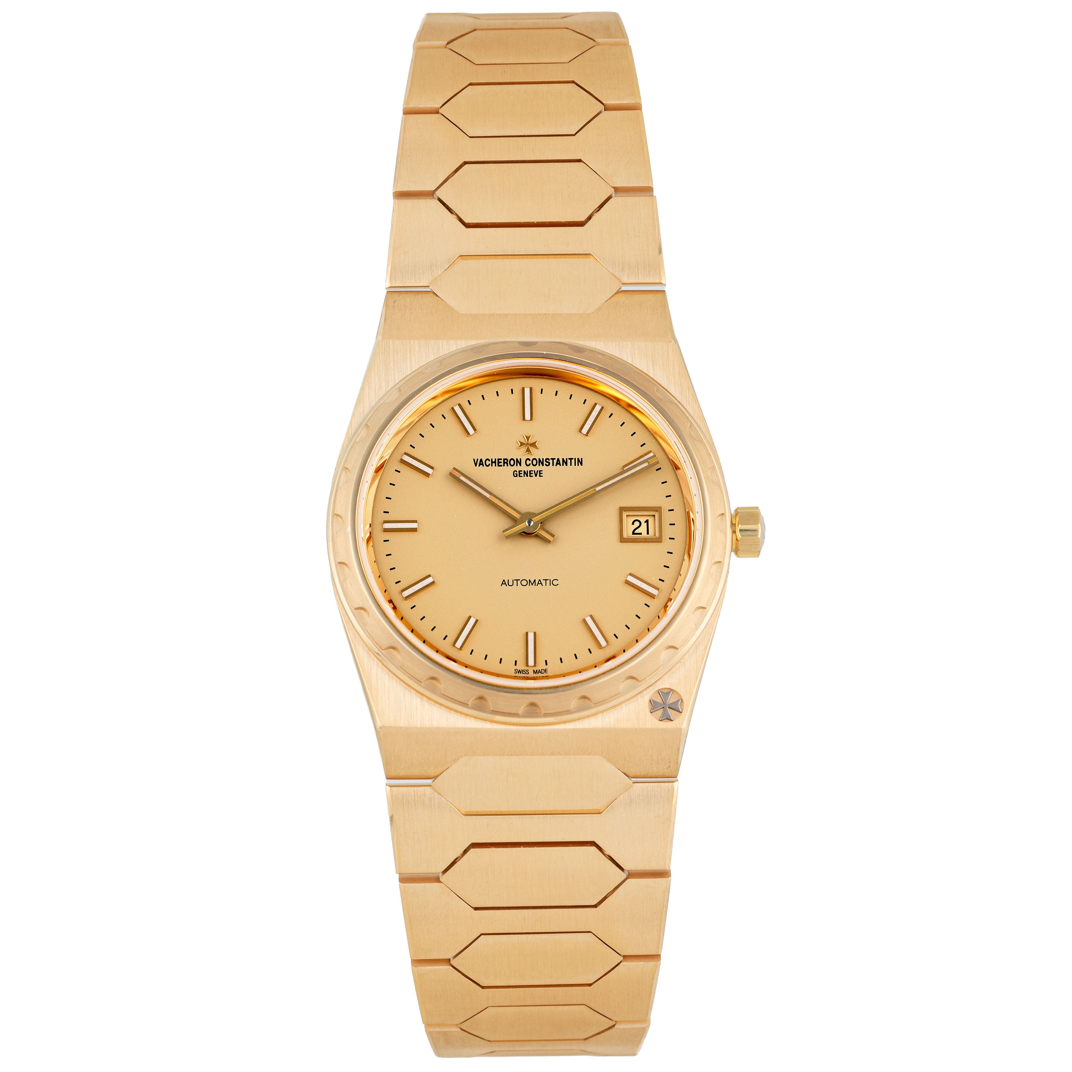 Vacheron Constantin Historiques 222 Yellow Gold Gold Dial 37mm 4200H/222J-B935 Full Set