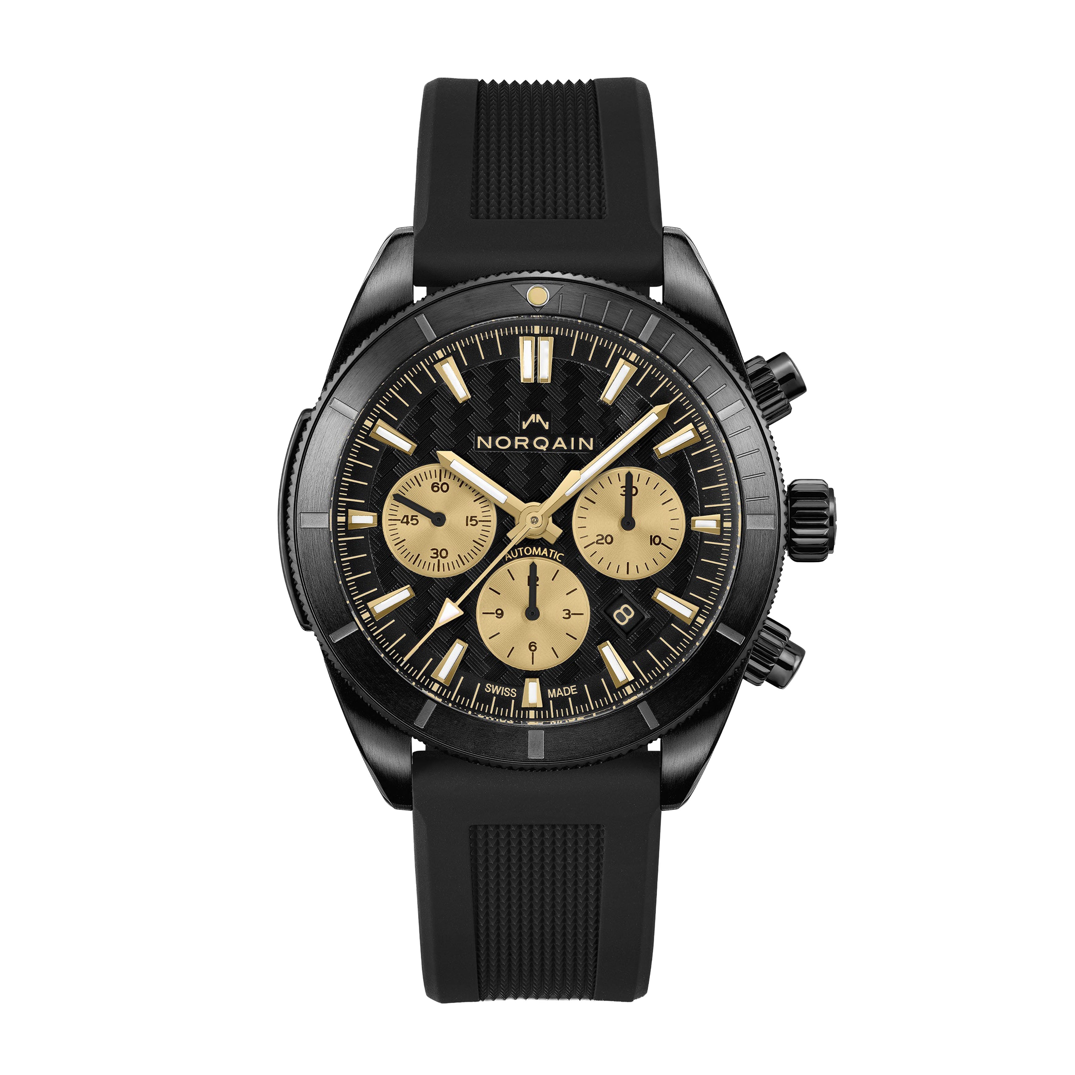 Norqain Adventure Sport Chrono Golden Hour Limited Edition Watch, 44mmmm Black Dial, N1200.19B03.B01