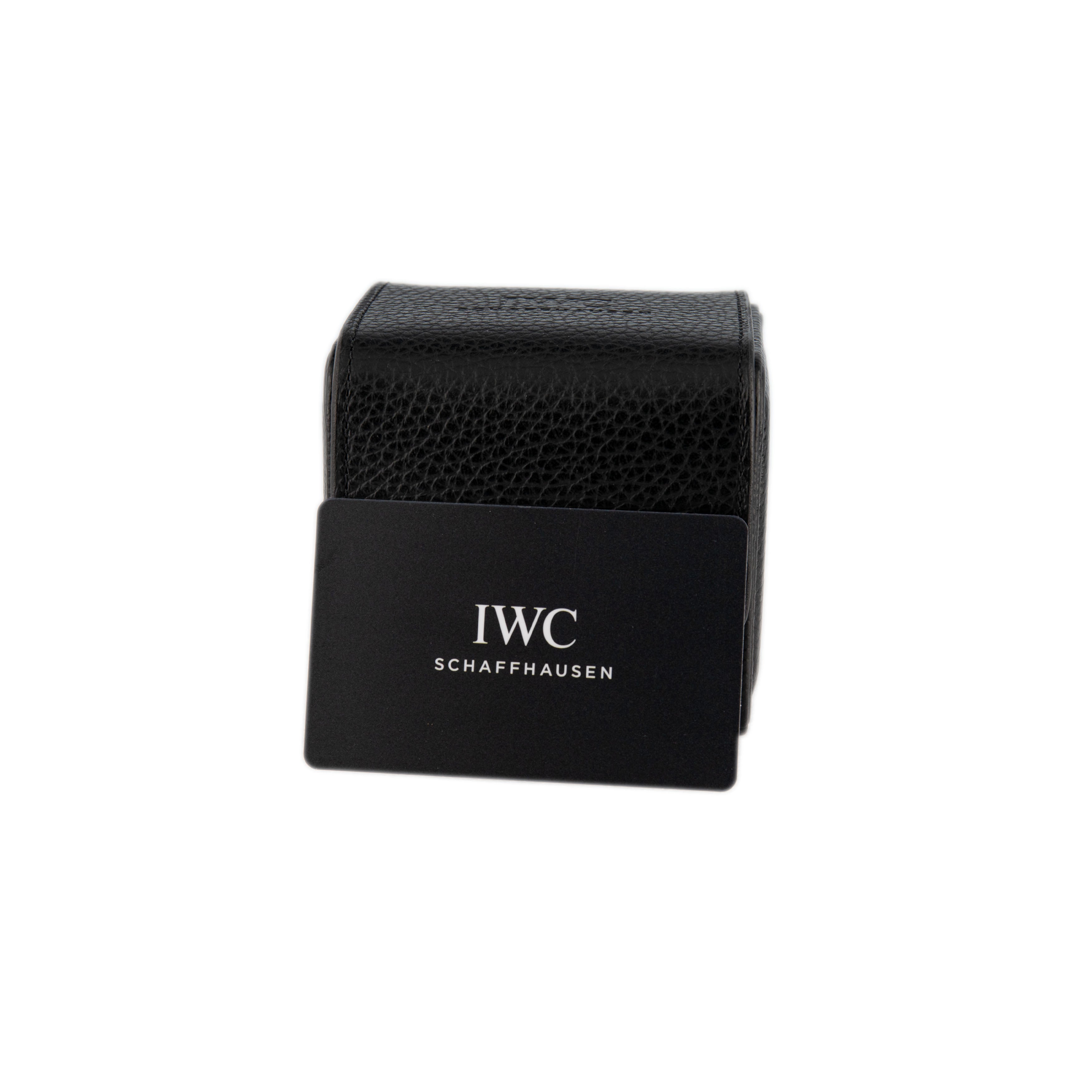 IWC Pilot's Watch Chronograph Tribute to 3705 Ceratanium Black Dial 41