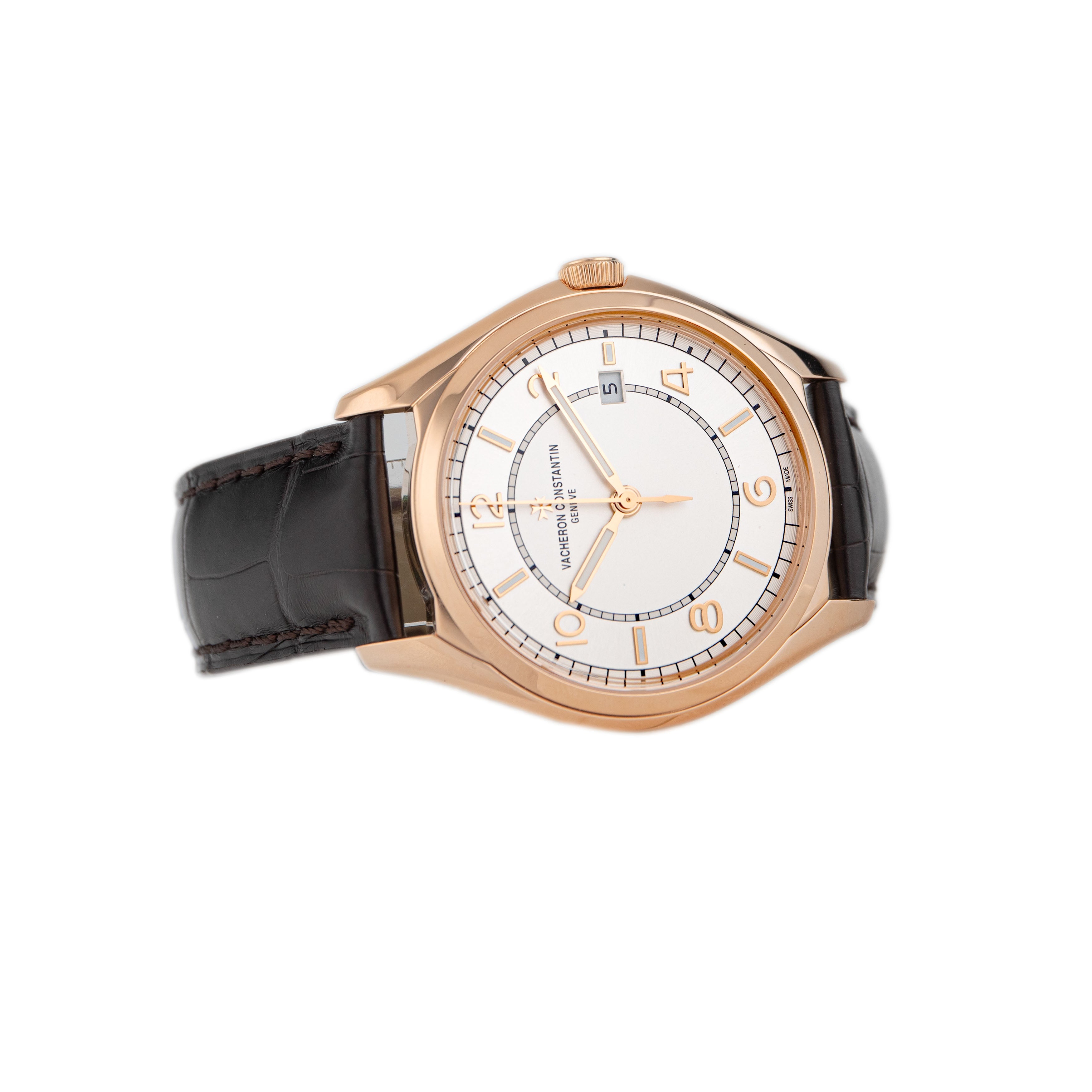 Vacheron Constantin Fiftysix Rose Gold Silver Dial 40mm 4600E/000R-B441 Full Set