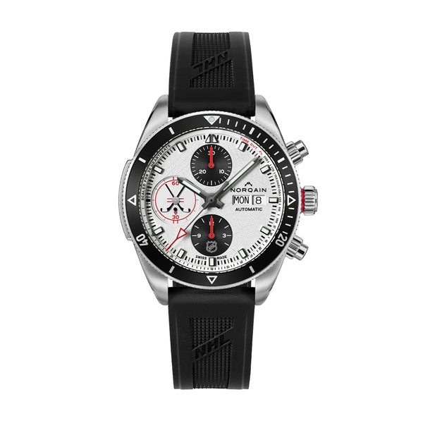 Norqain Adventure Chrono 41mm NHL Limited Edition Watch, 41mm White Di