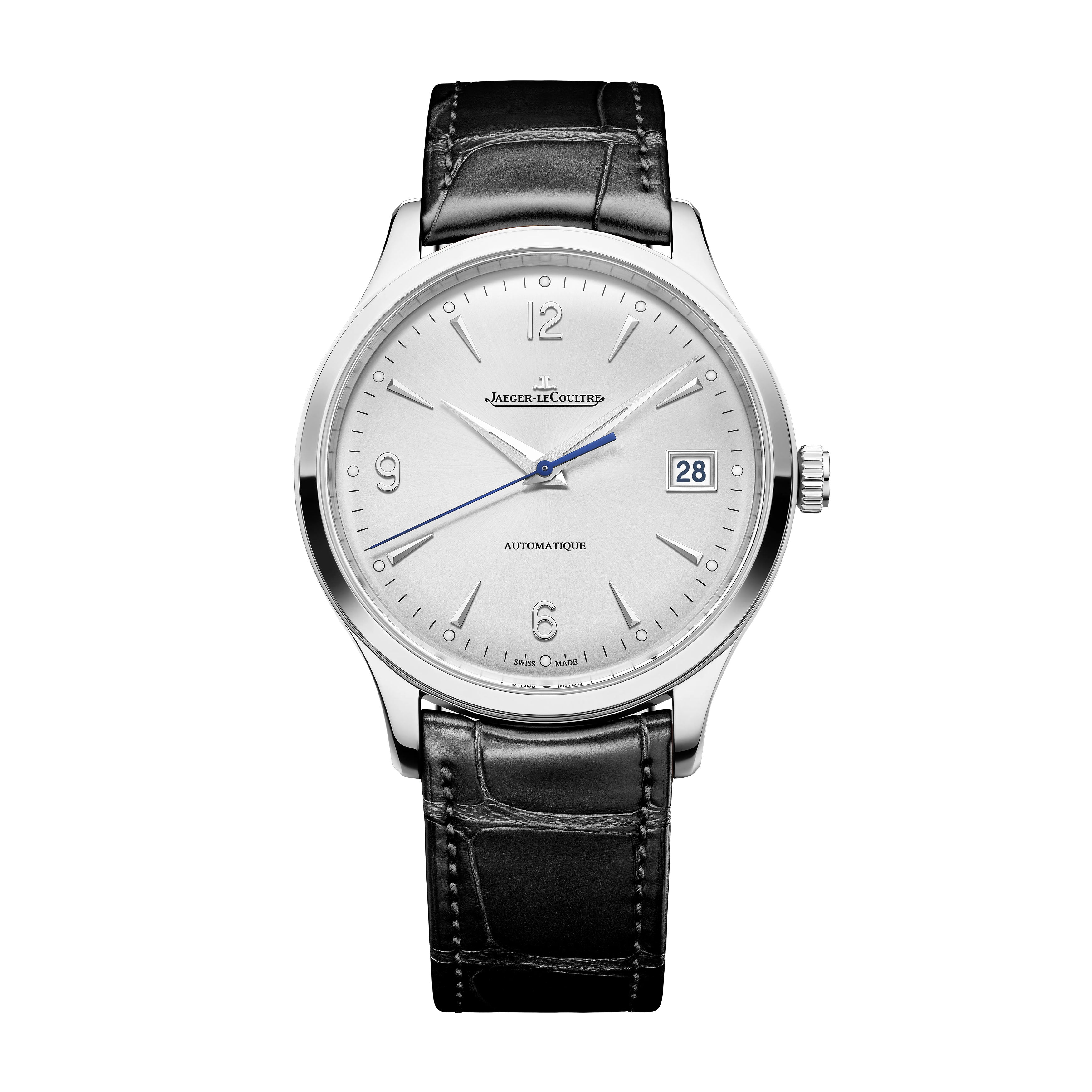 Jaeger-LeCoultre Master Control Date Watch, 40mm Silver Dial, Q4018421