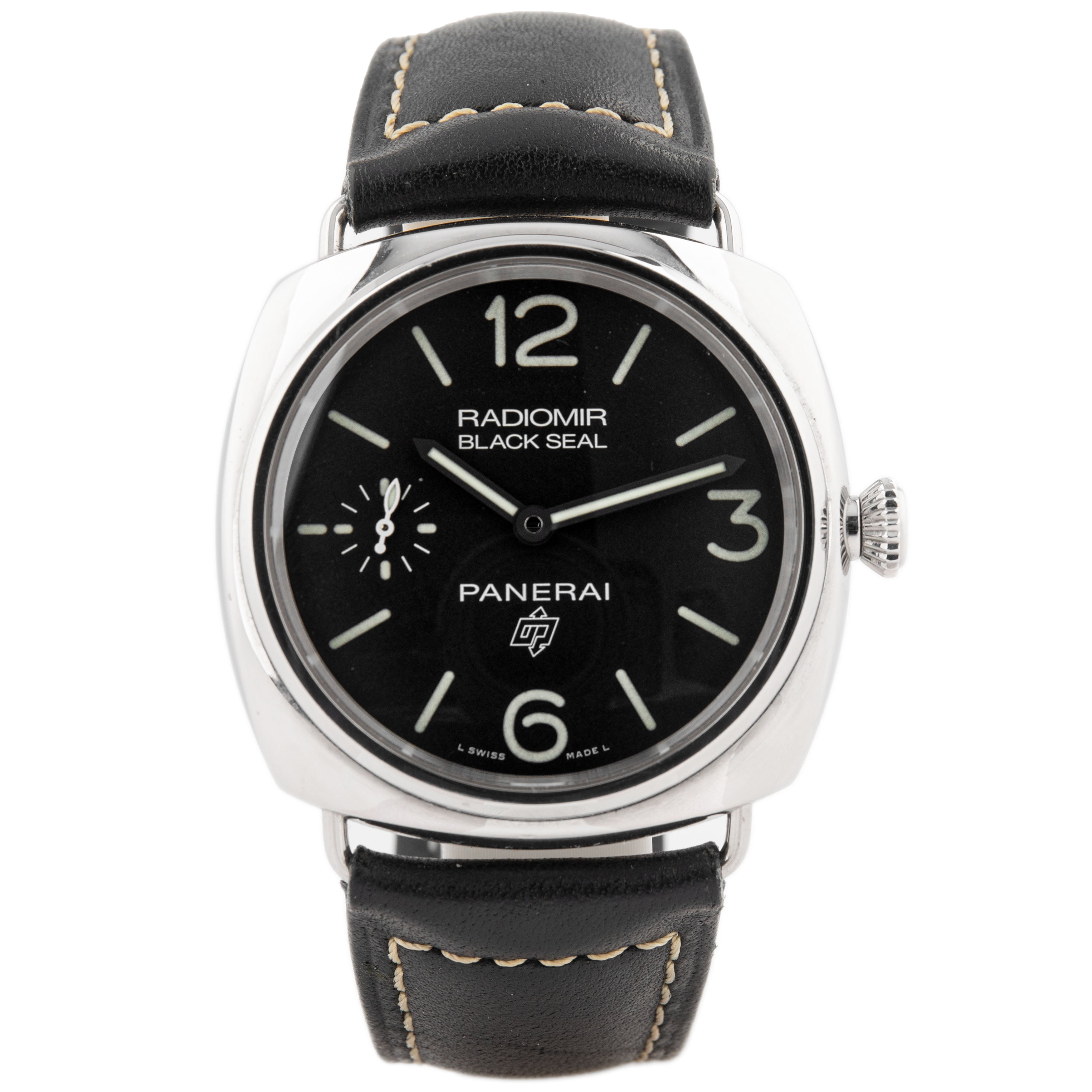 Panerai Radiomir Black Seal Stainless Steel Black Dial 45mm PAM00754 Full Set