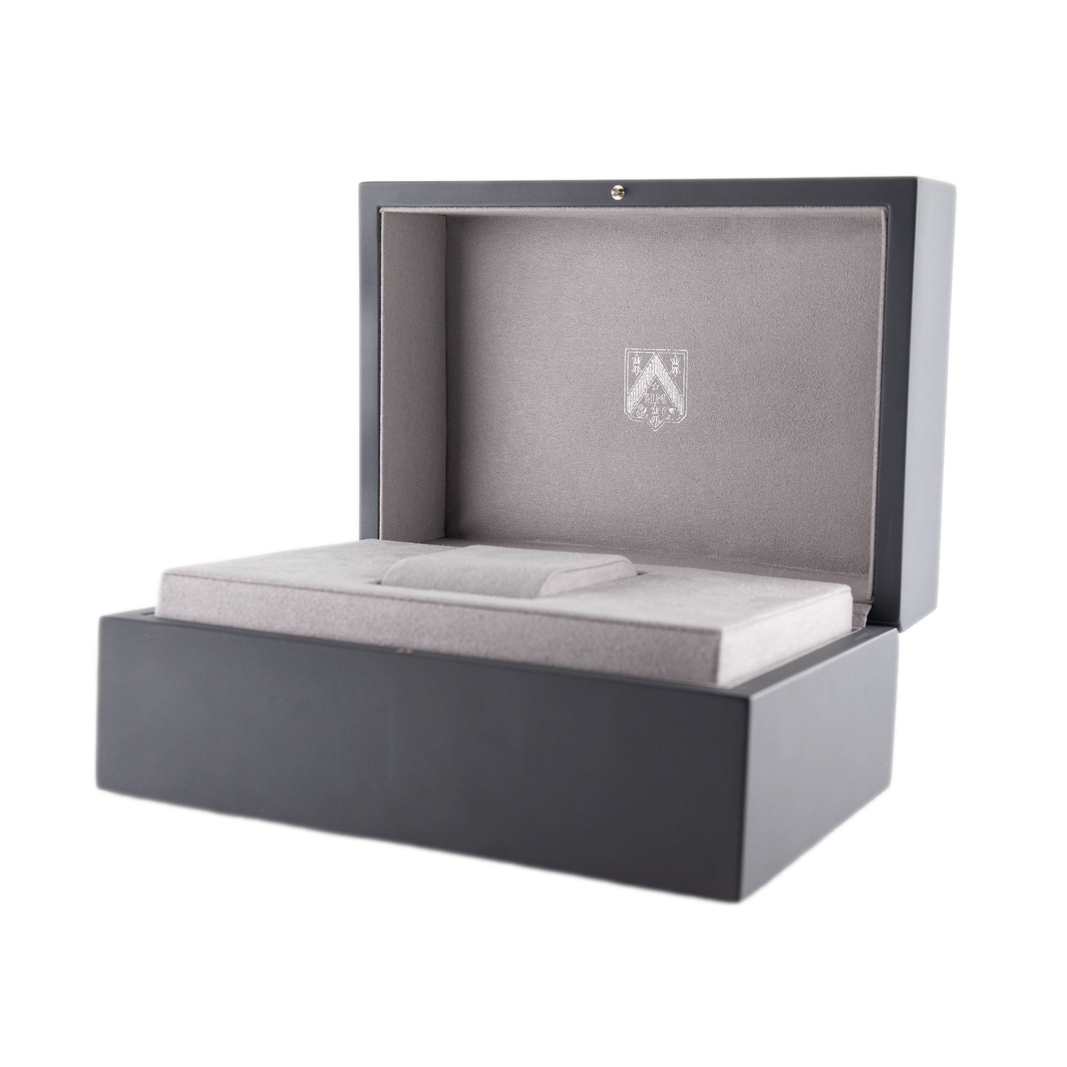 H. Moser & Cie Pioneer Centre Seconds Stainless Steel Blue Dial 43mm 3200-1214 Full Set