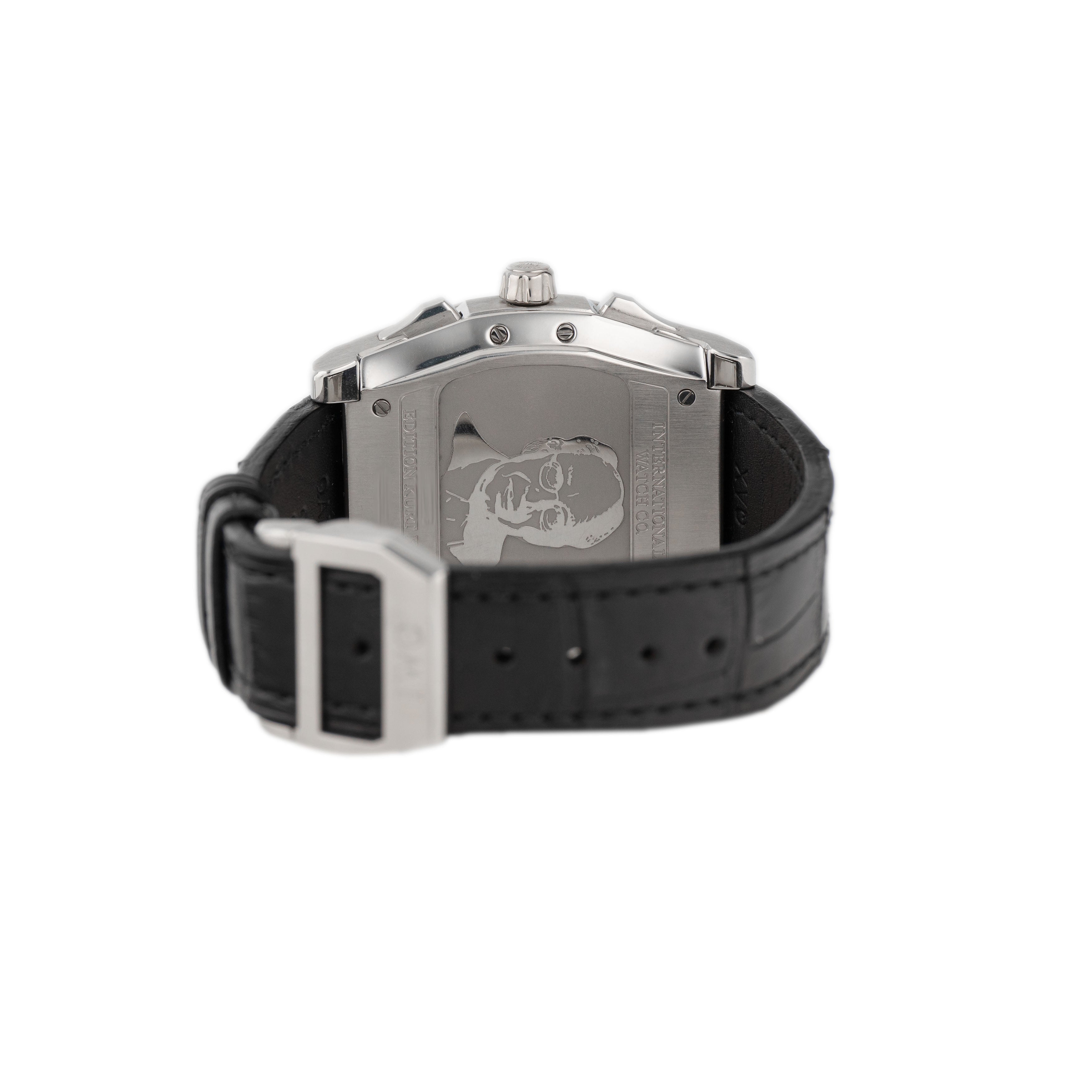 IWC Da Vinci Perpetual Calendar Kurt Klaus Platinum Silver Dial 44x43.1mm IW376201