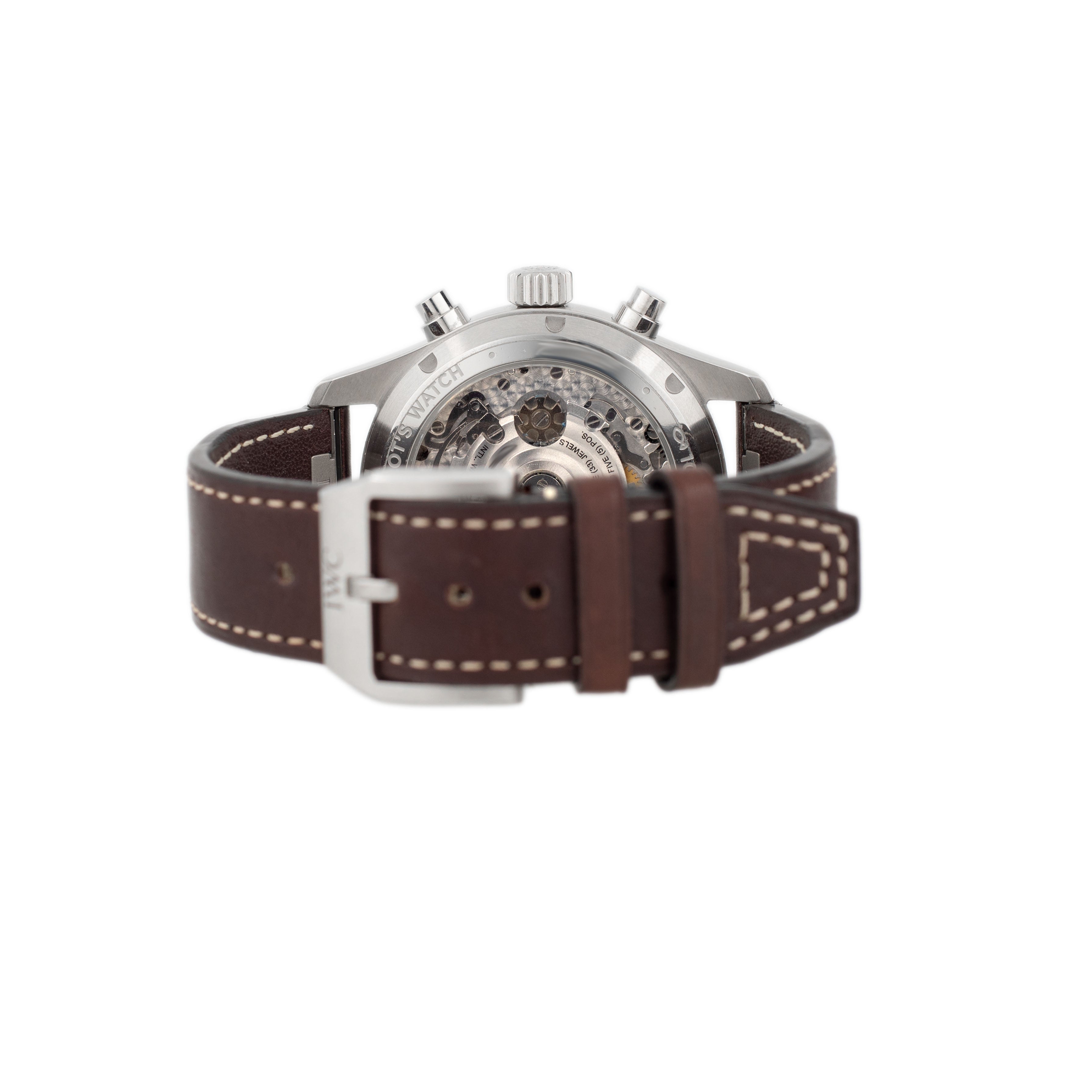 IWC Pilot’s Watch Chronograph 41 Stainless Steel Green Dial 41mm IW388103