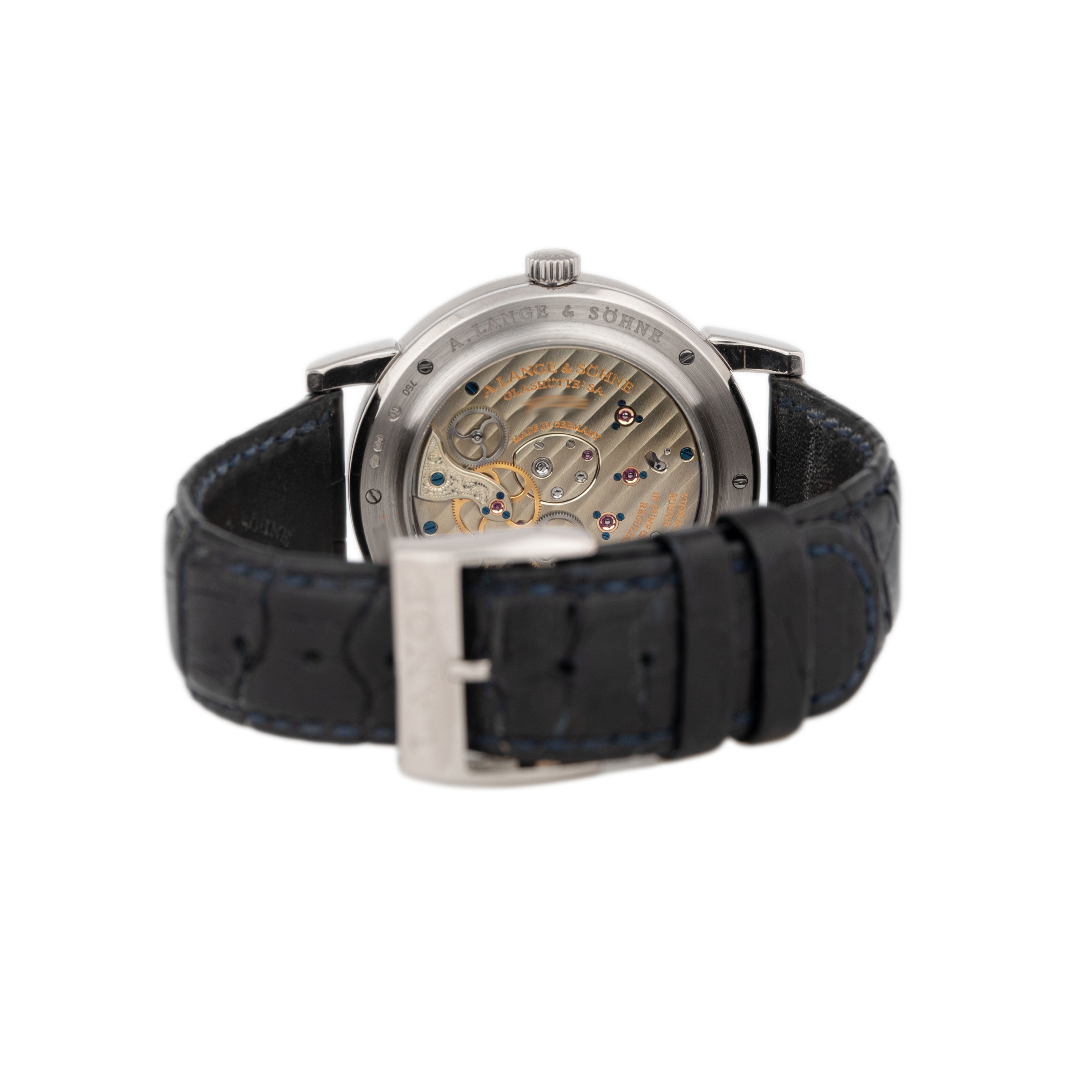 A. Lange & Sohne Lange 1 Timezone Buenos Aires Boutique Edition White Gold Silver Dial 41.9mm 116.026