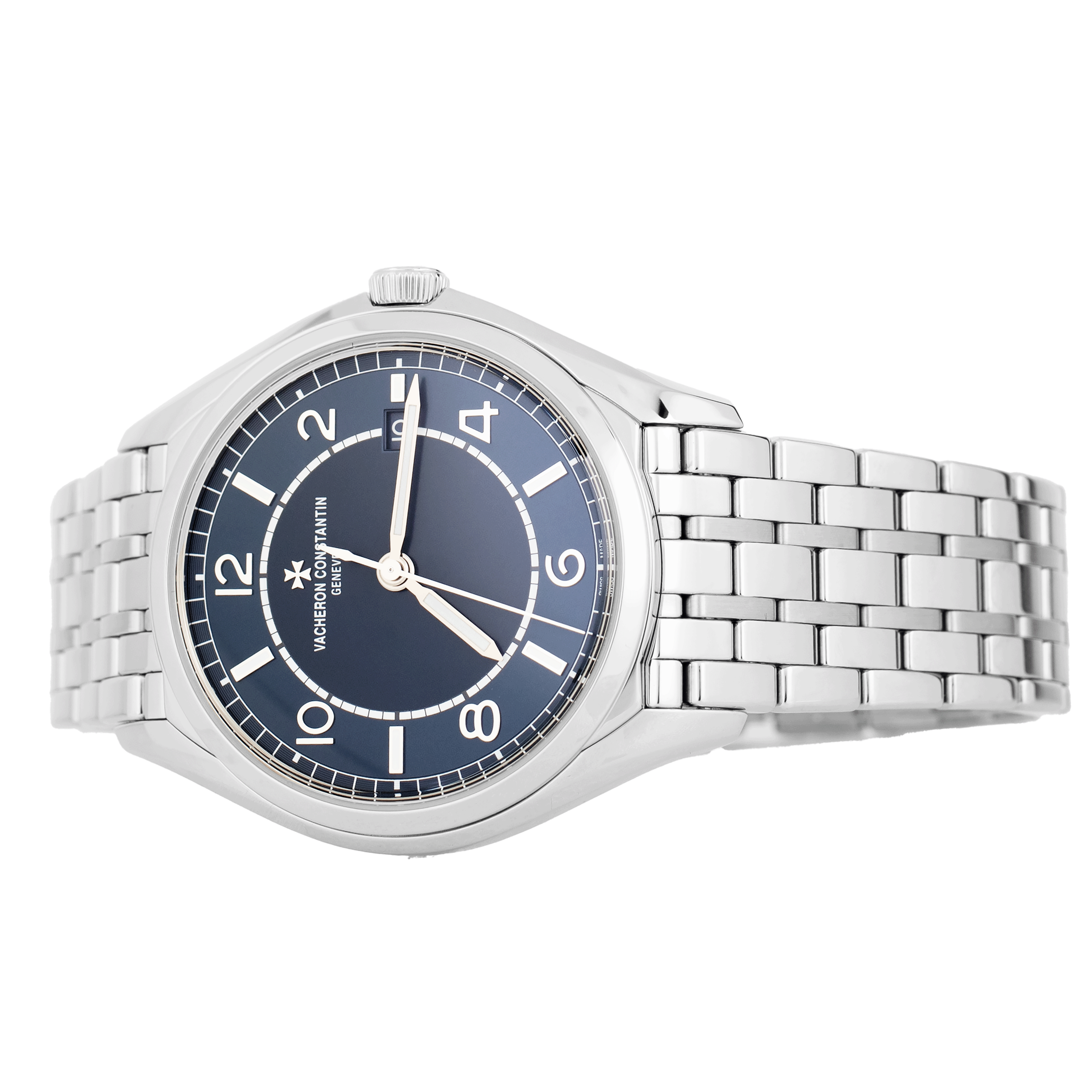 Vacheron Constantin FiftySix Stainless Steel Blue Dial 40mm 4600E/110A-B487 Full Set