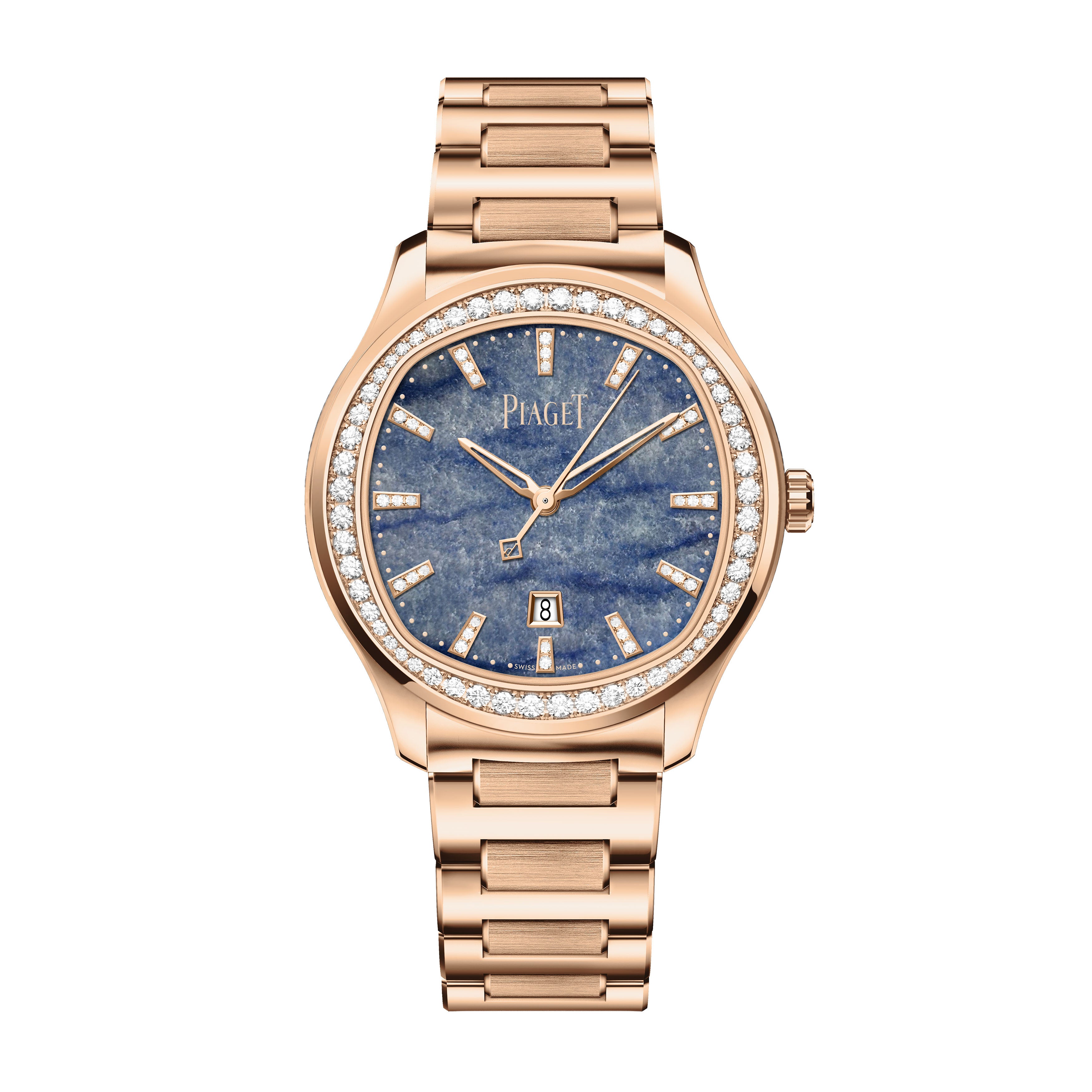 Piaget Polo Watch, 36mm Blue Quartz Dial, G0A51030