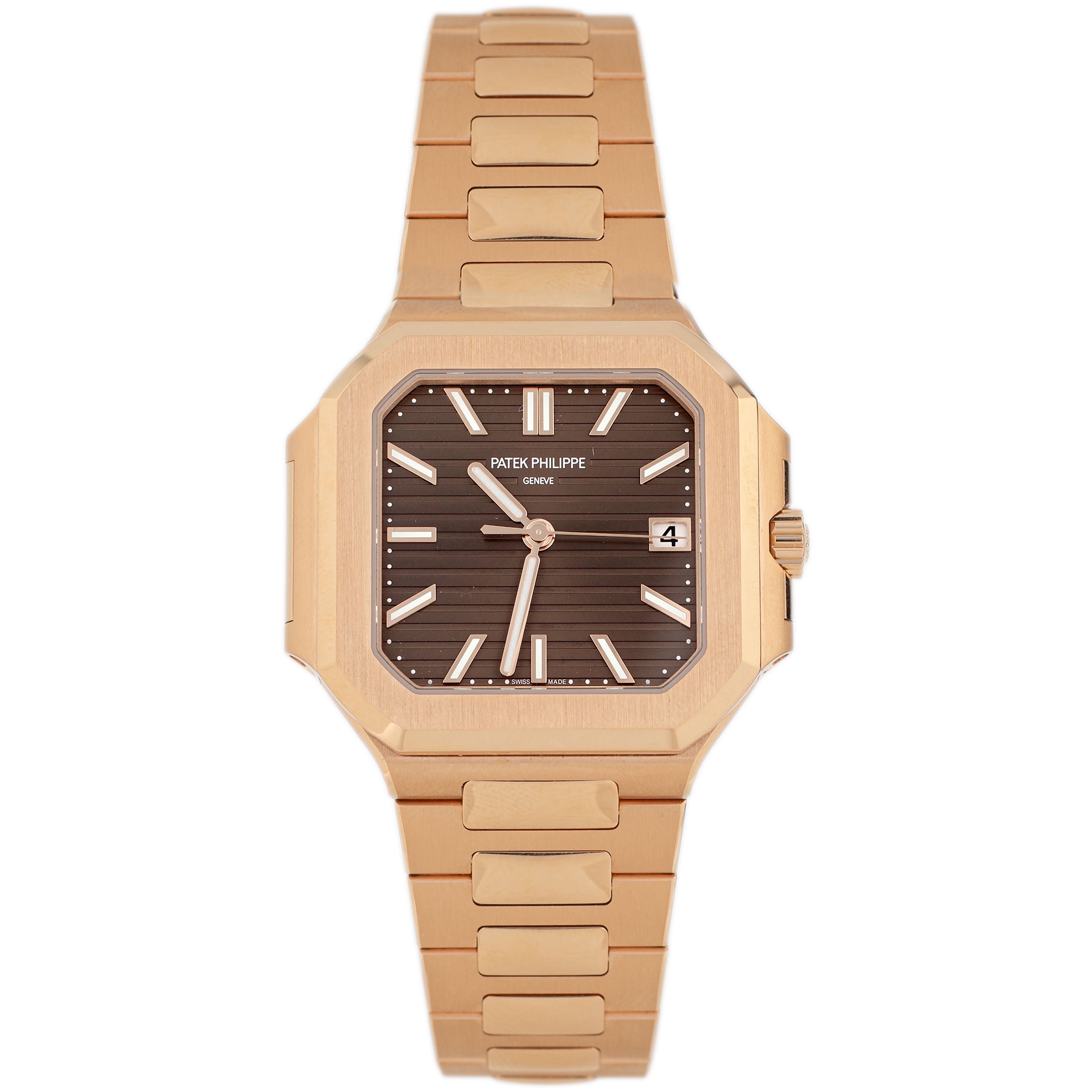 Patek Philippe Cubitus Rose Gold Brown Dial 40mm 7128/1R-001