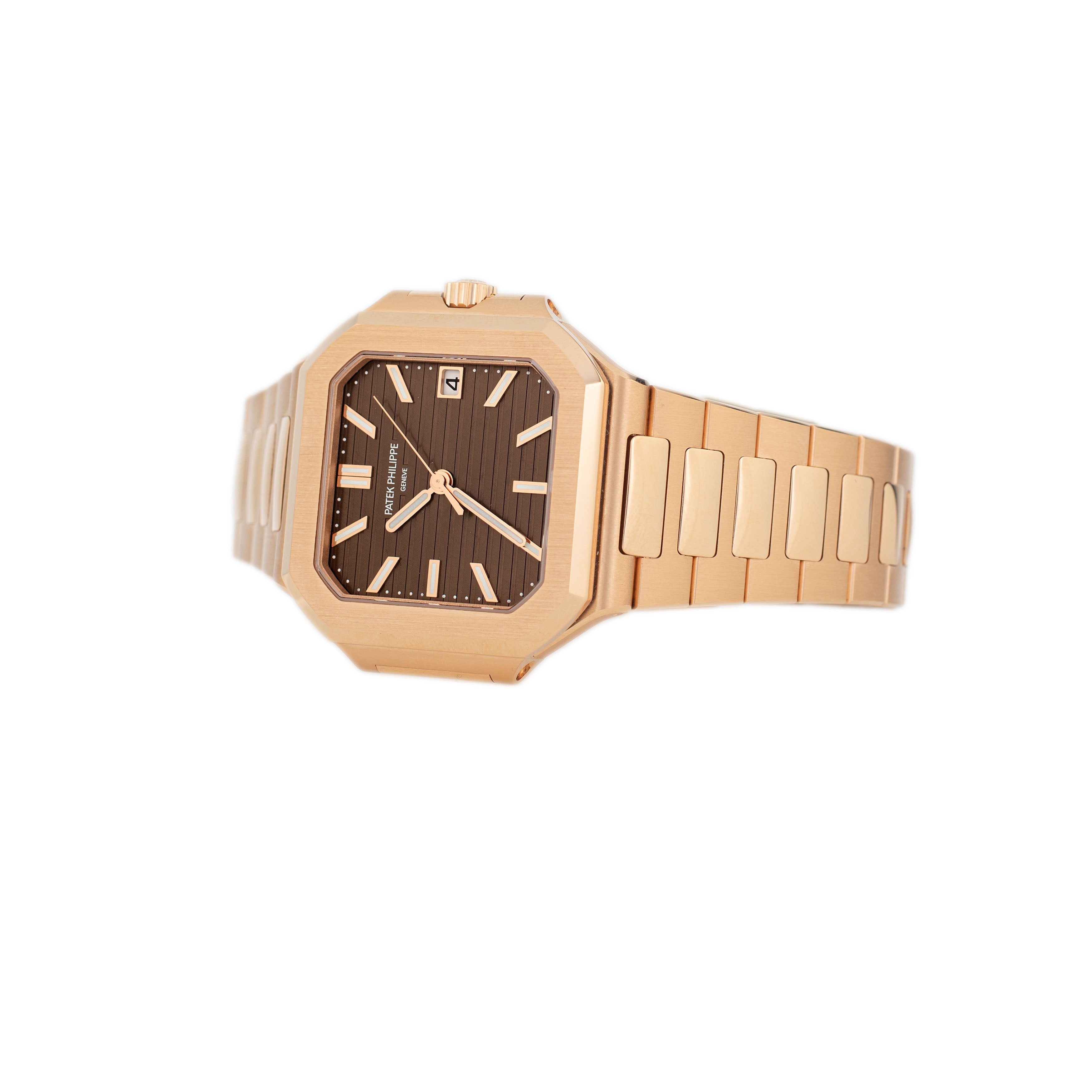 Patek Philippe Cubitus Rose Gold Brown Dial 40mm 7128/1R-001