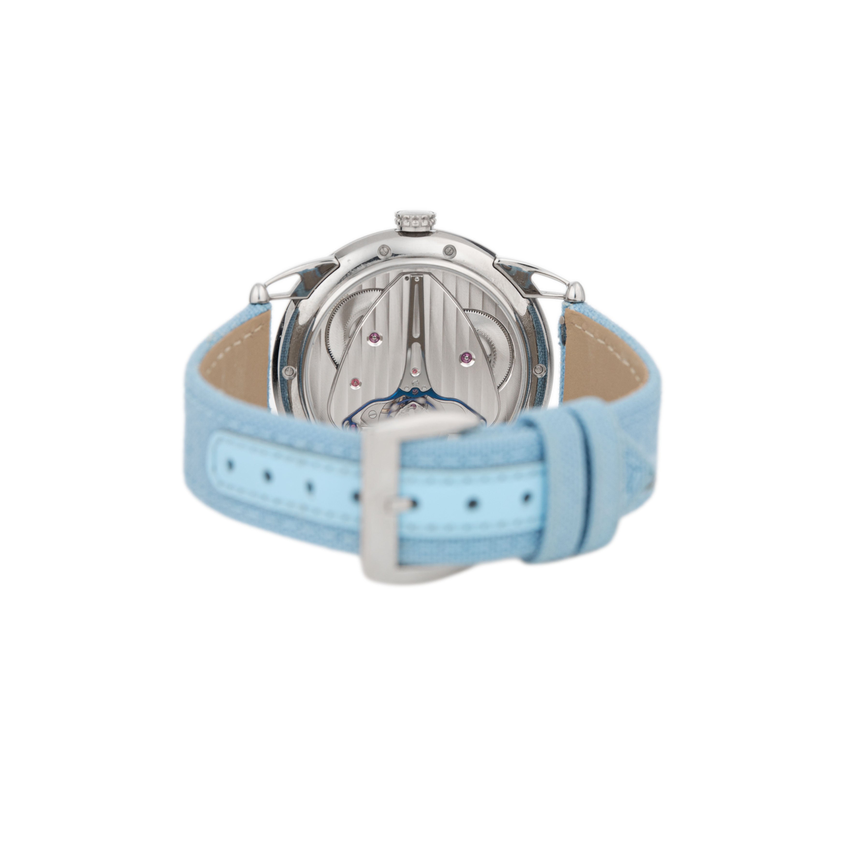 De Bethune Starry Varius Titanium Blue Dial 42mm DB25VTIS3 Full Set