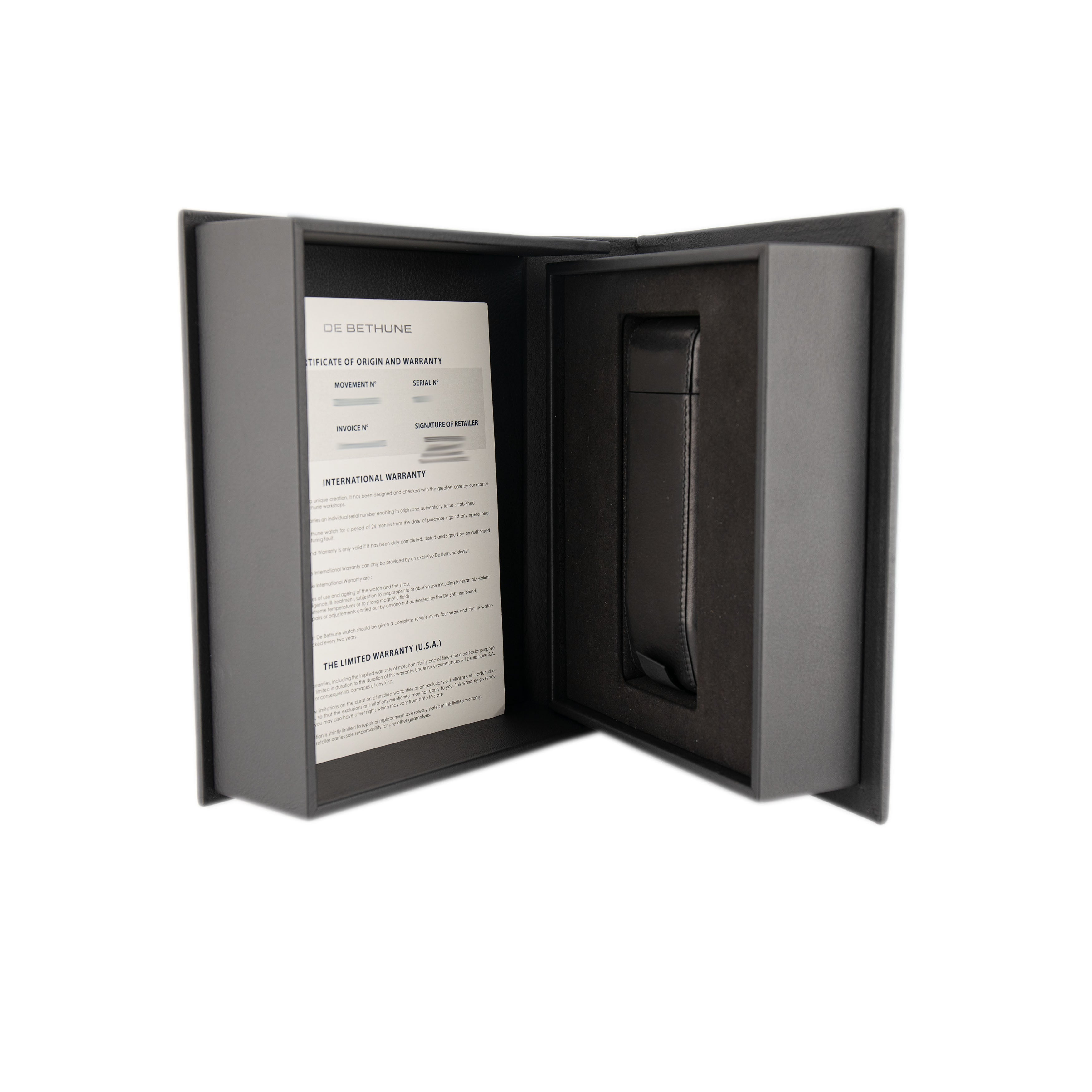 De Bethune Starry Varius Titanium Blue Dial 42mm DB25VTIS3 Full Set