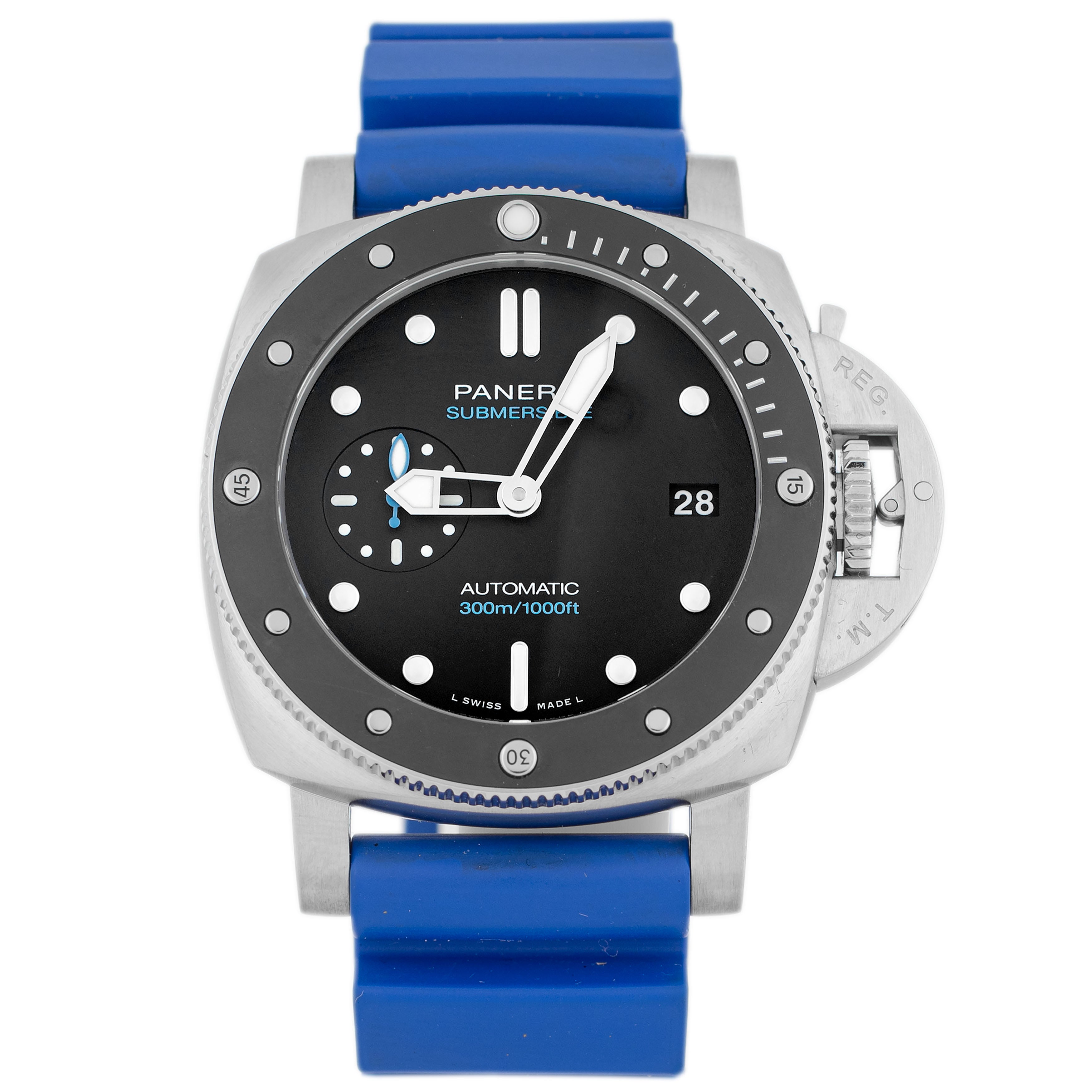 Panerai Submersible Stainless Steel Black Dial 42mm PAM02683 Full Set