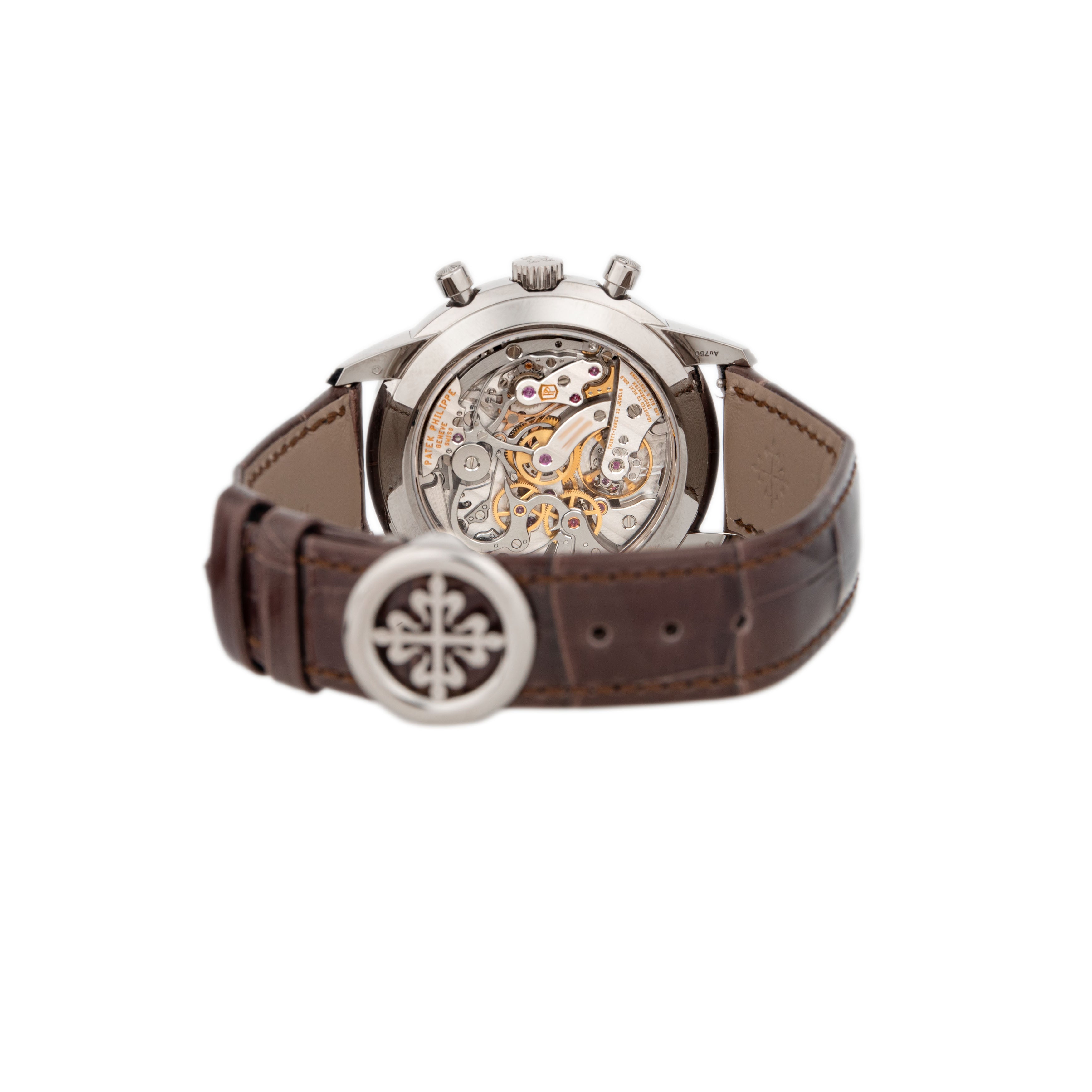 Patek Philippe Complications Chronograph White Gold Salmon Dial 41mm 5172G-010 Full Set