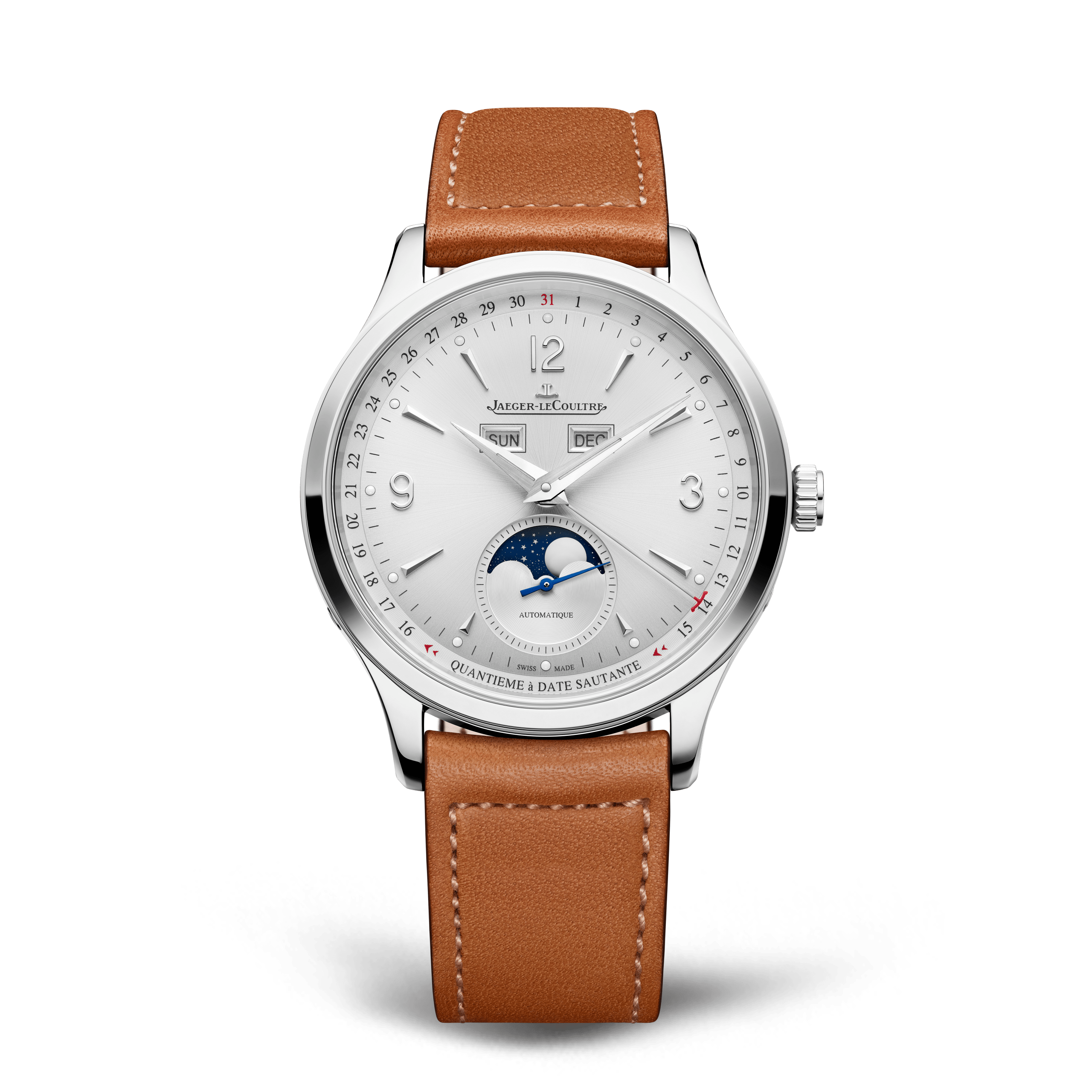 Jaeger-LeCoultre Master Control Calendar Watch, 40mm Silver Dial, Q4148421