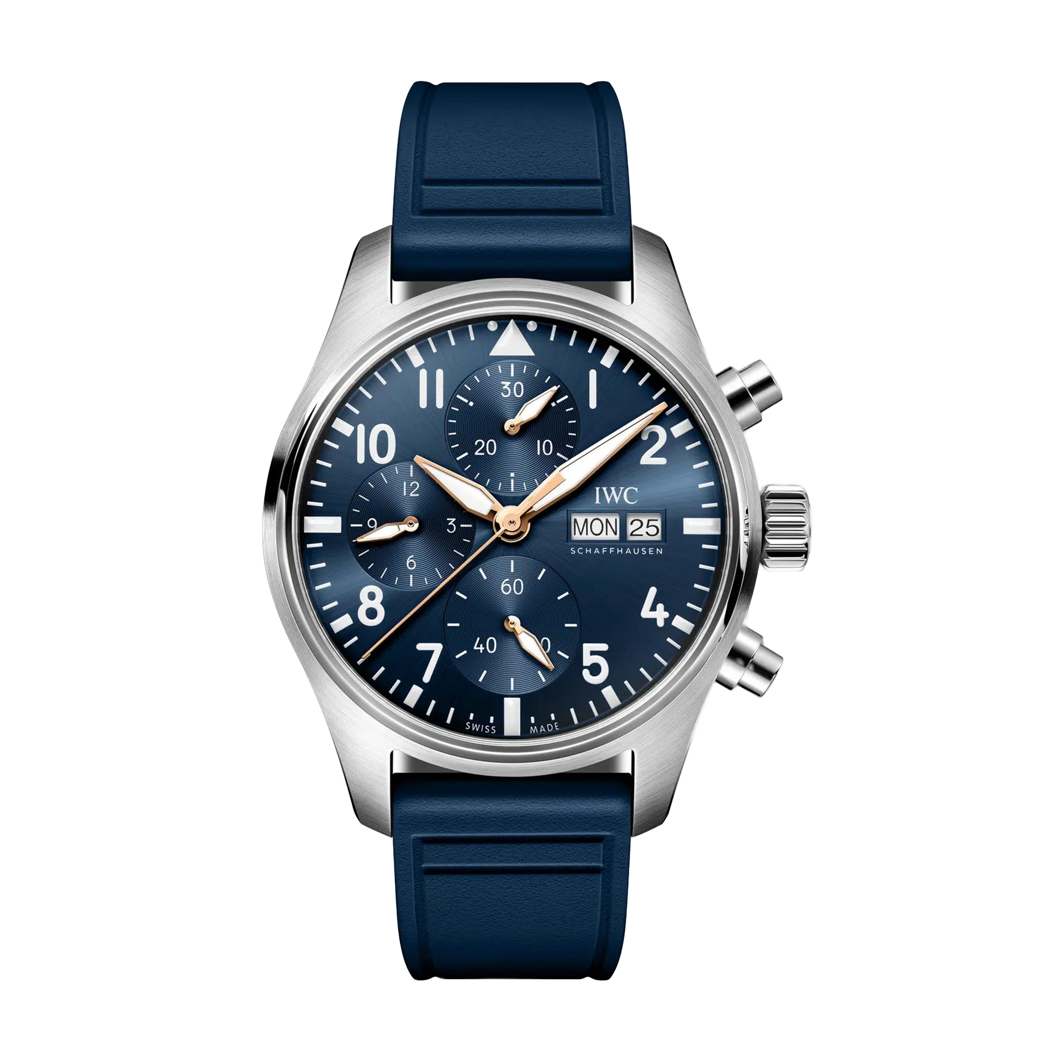 IWC Pilot's Watch Chronograph 41 Le Petit Prince Watch, 41mm Blue Dial, IW388120
