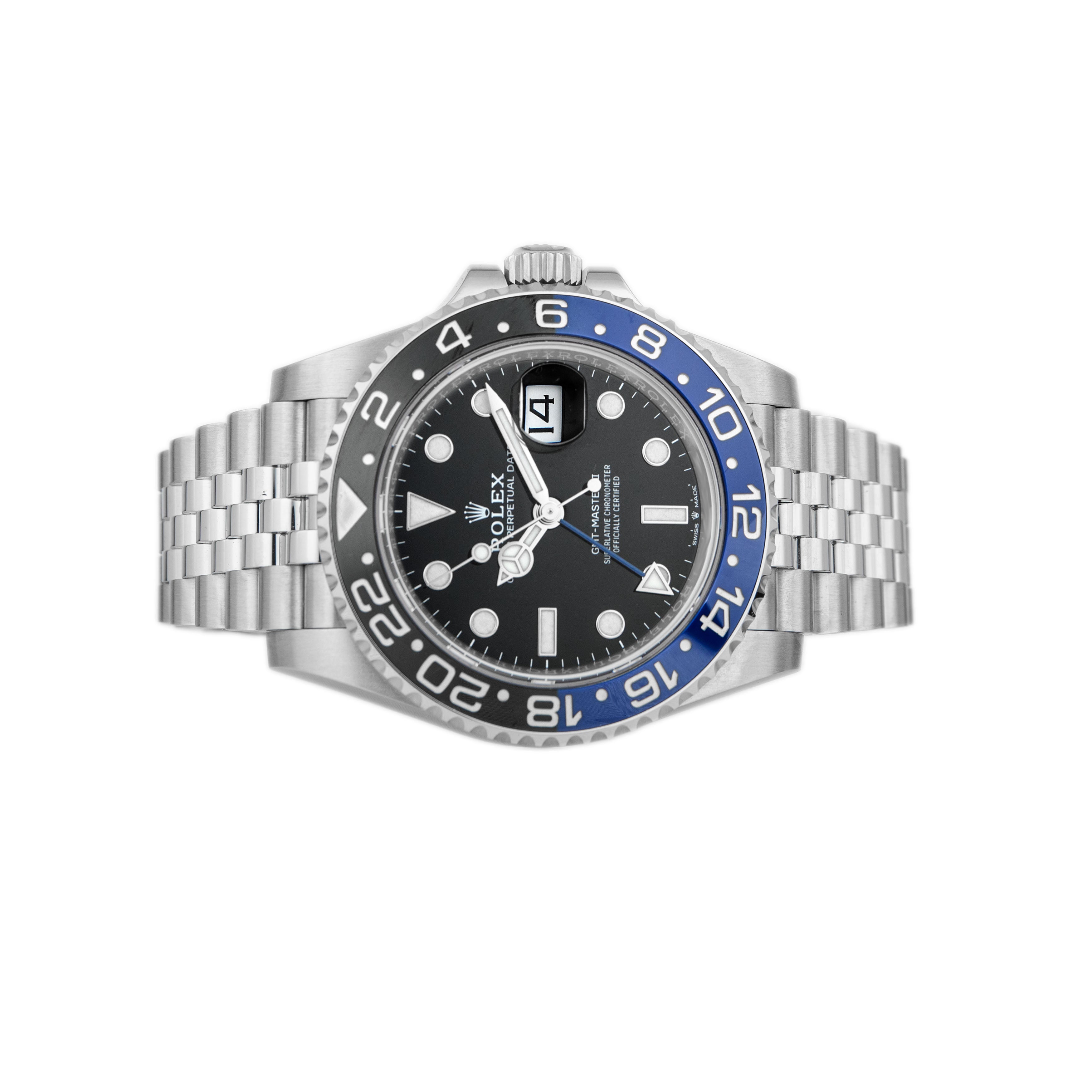 Rolex GMT-Master II Stainless Steel Black Dial 40mm 126710BLNR Full Set