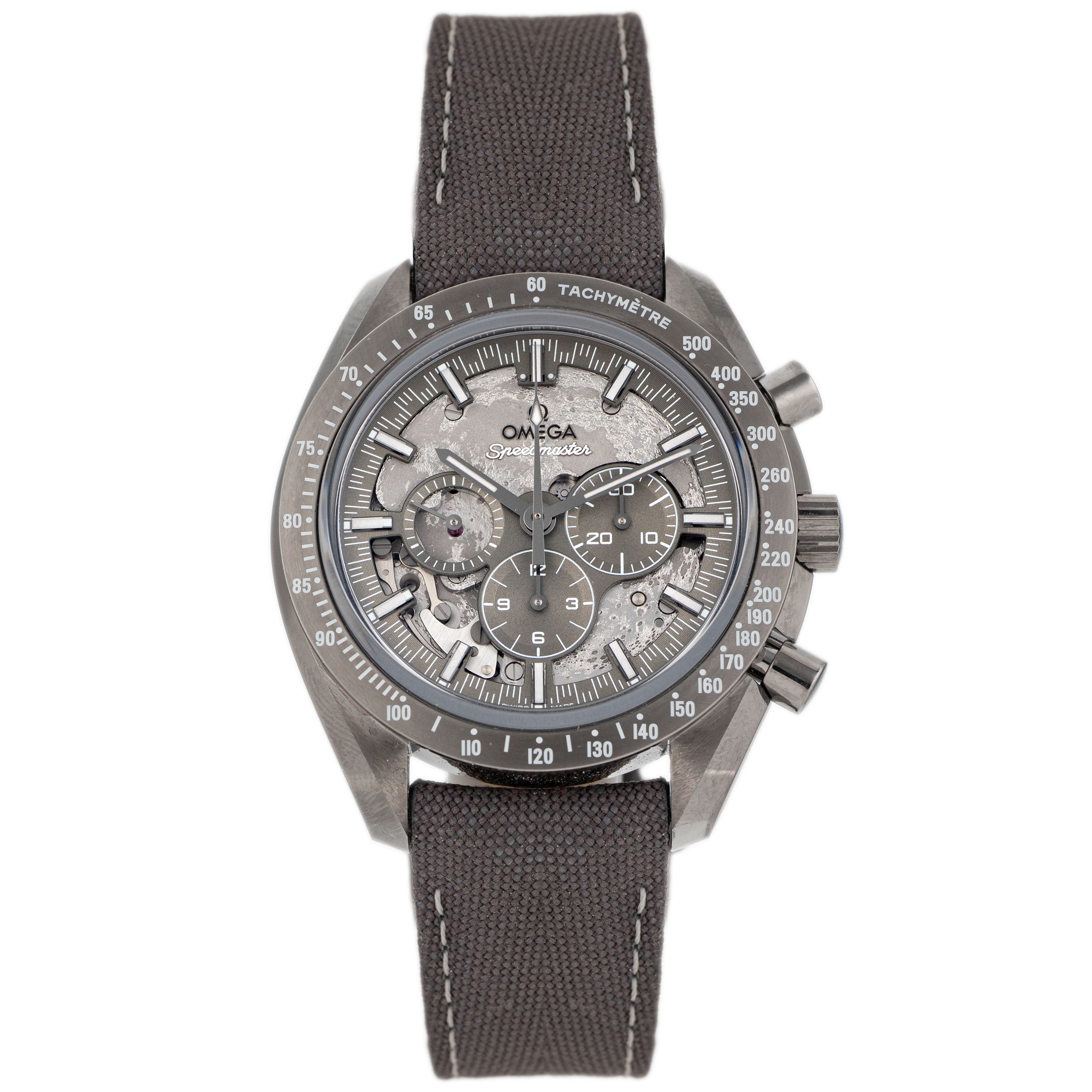 Omega Speedmaster Gray Side Of The Moon Ceramic Gray Dial 44.25mm 310.92.44.50.06.002 Full Set