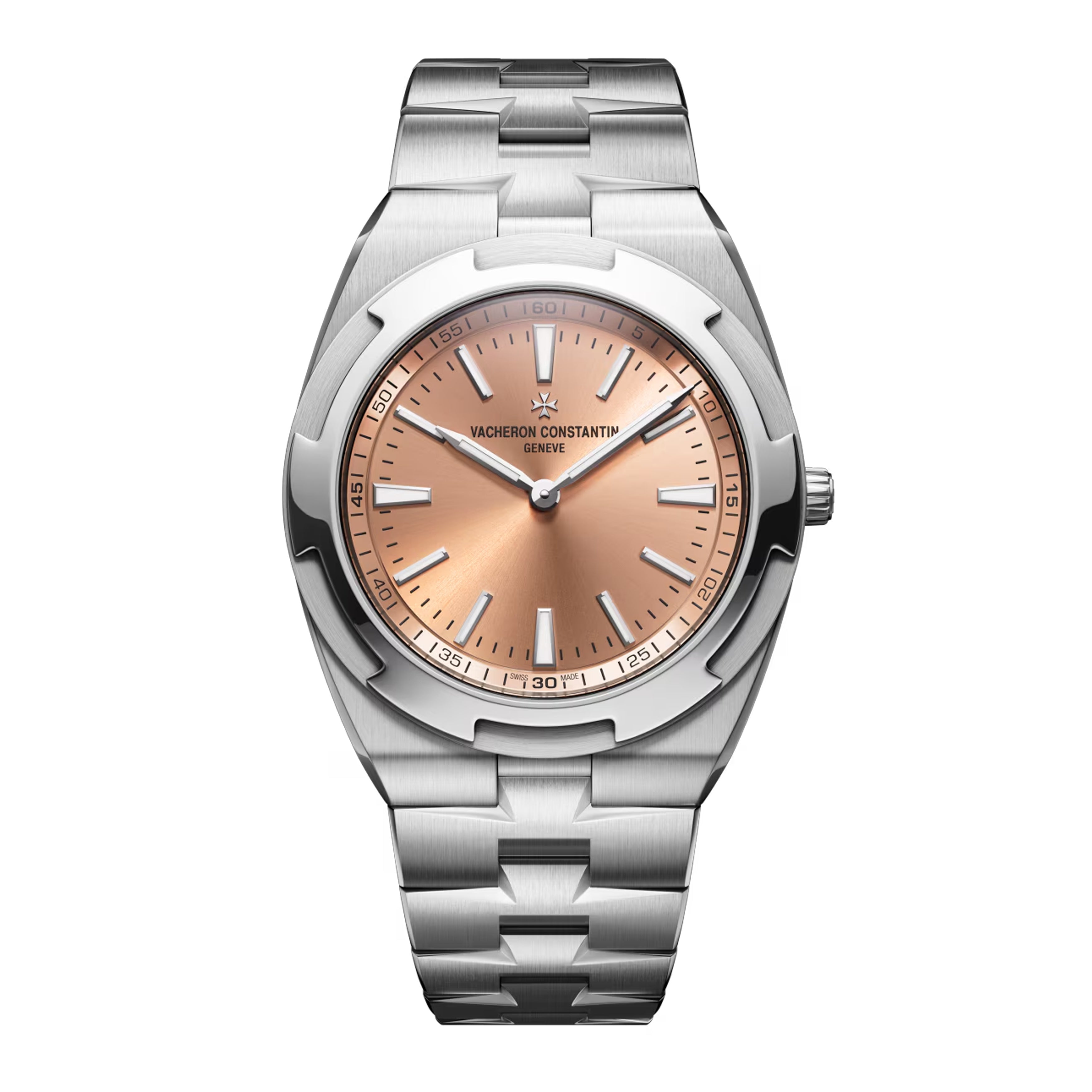 Vacheron Constantin Overseas Self-Winding Ultra-Thin Watch, 39.55mm Salmon Dial, 2500v/220P-H028